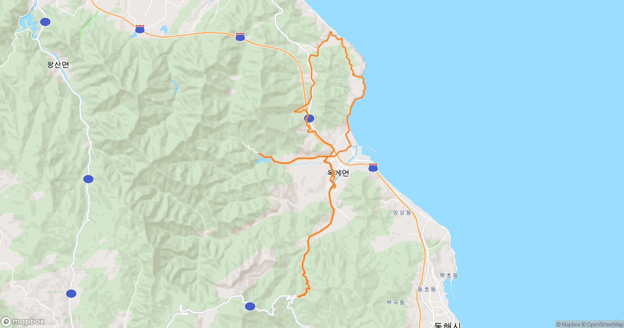 겨울이좋아 · 58.1km | Orider