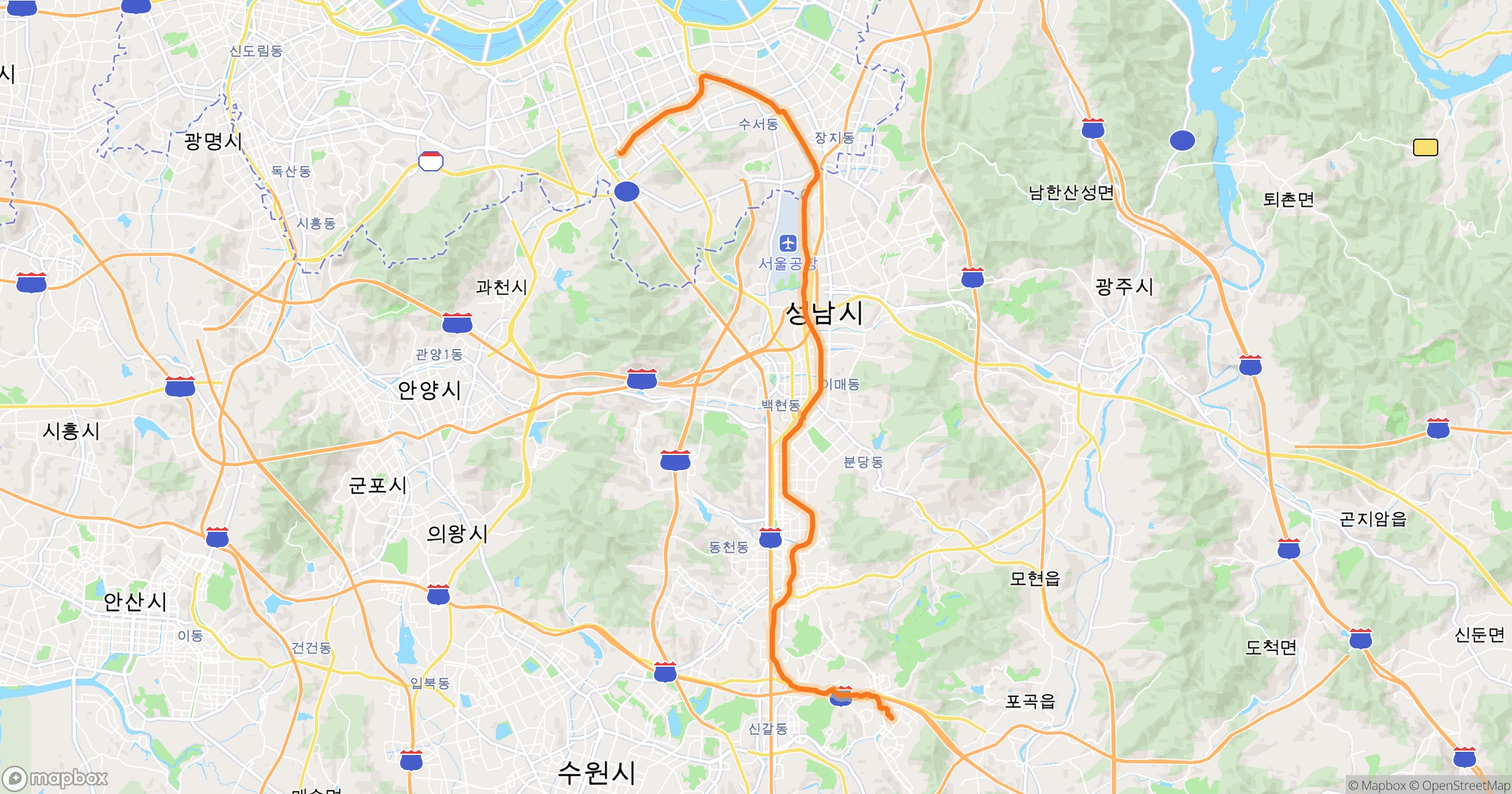 경남 문 · 37.7km | O-Rider