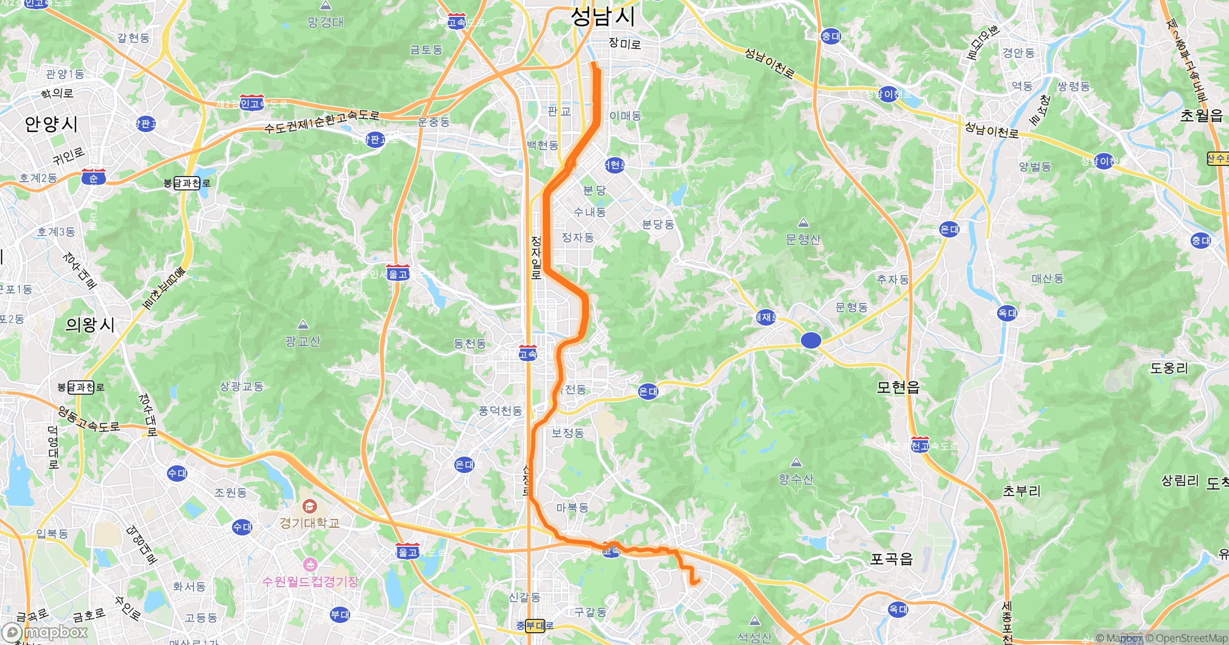 경남 문 · 30.8km | O-Rider