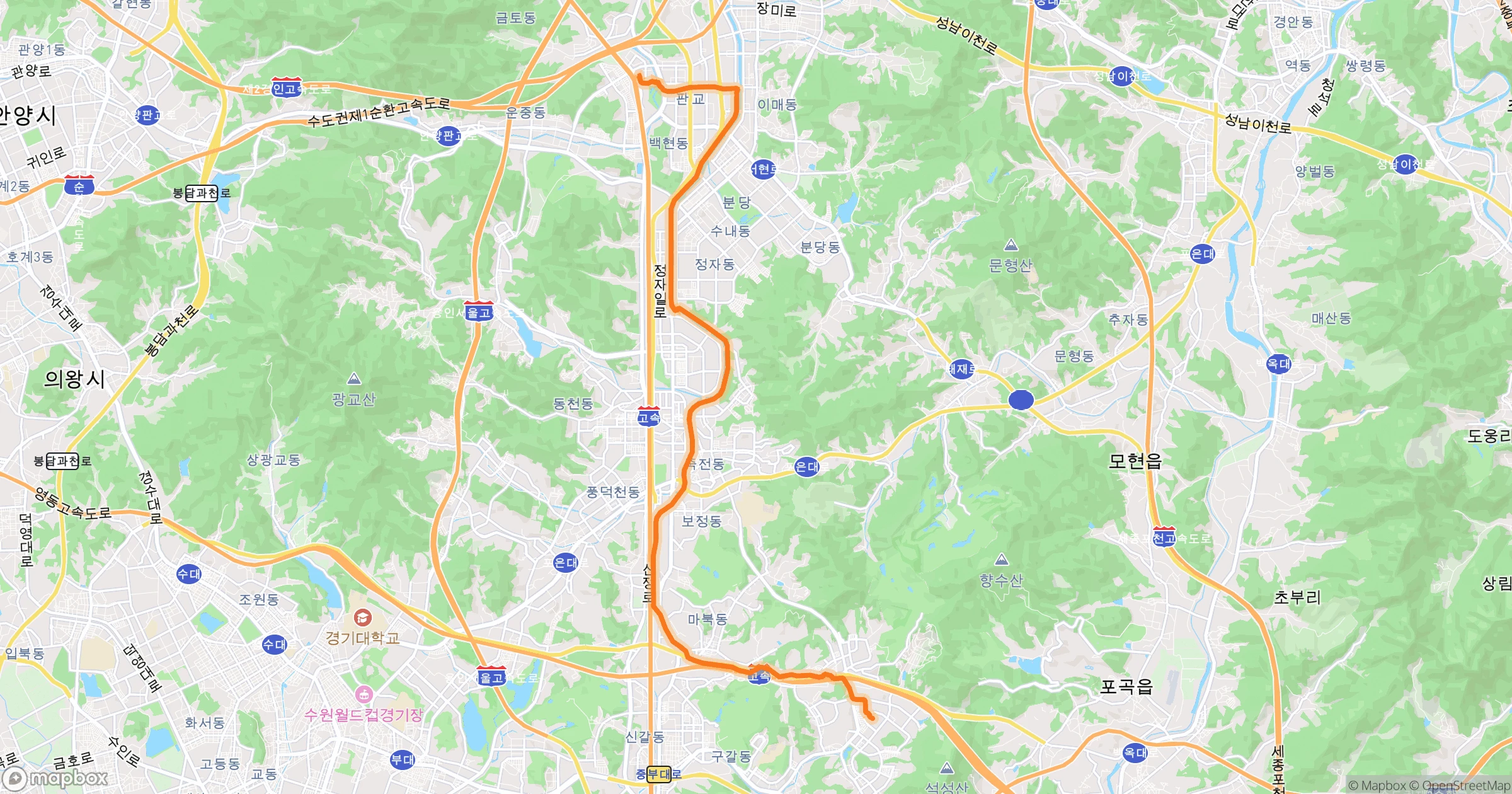 발우 · 20.8km | O-Rider