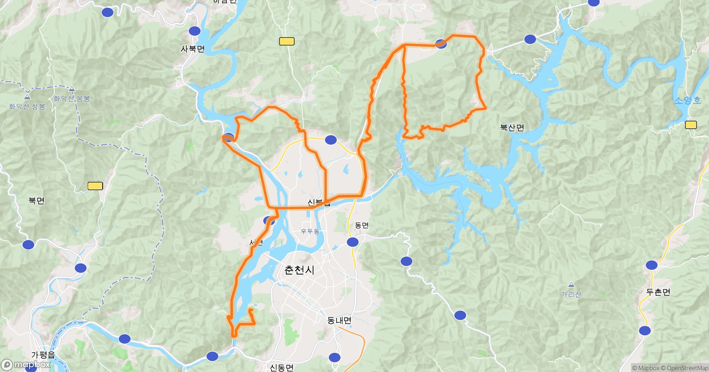 발우 · 123.1km | O-Rider