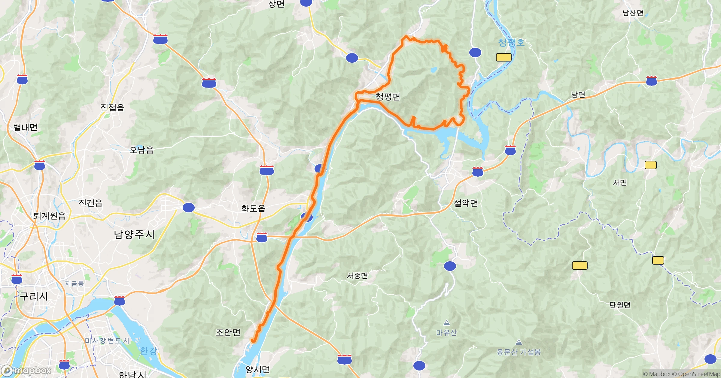 발우 · 78.0km | O-Rider
