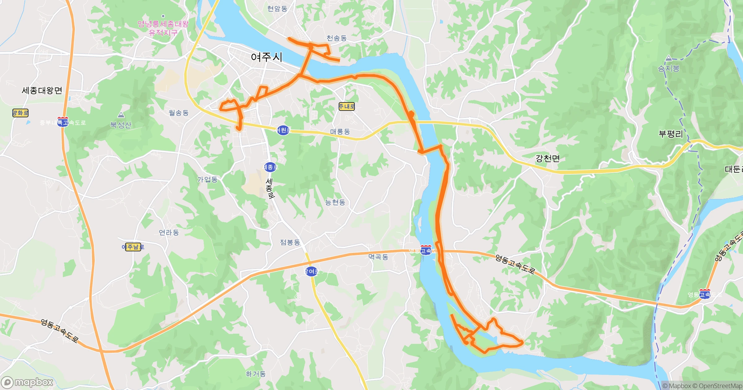 발우 · 39.5km | O-Rider
