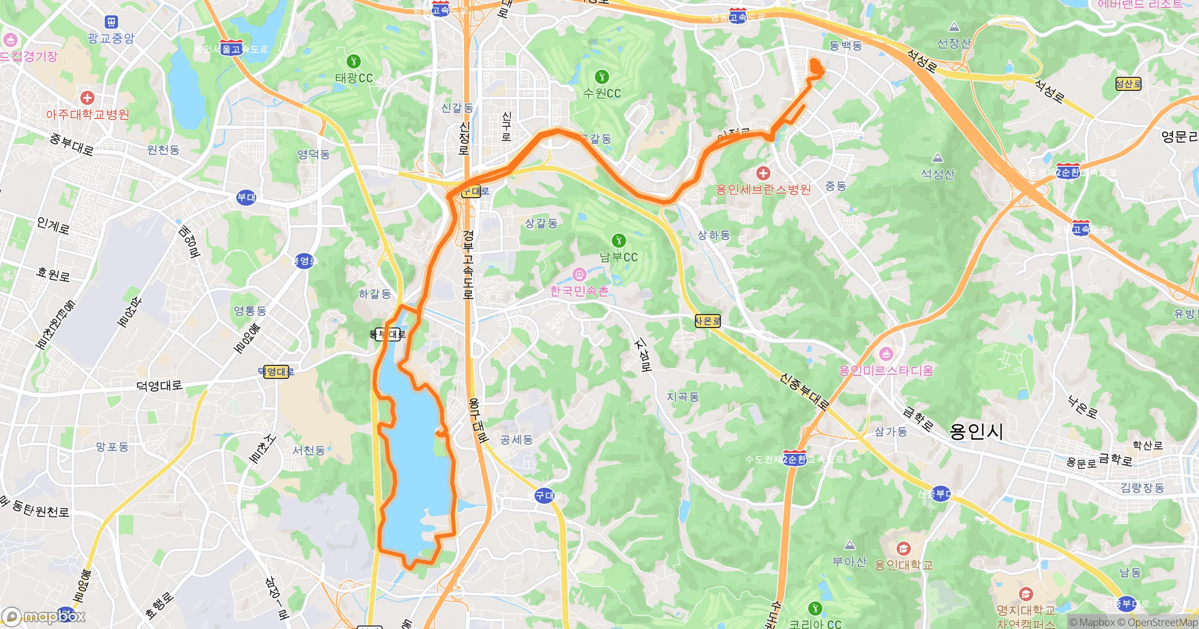 발우 · 22.1km | O-Rider
