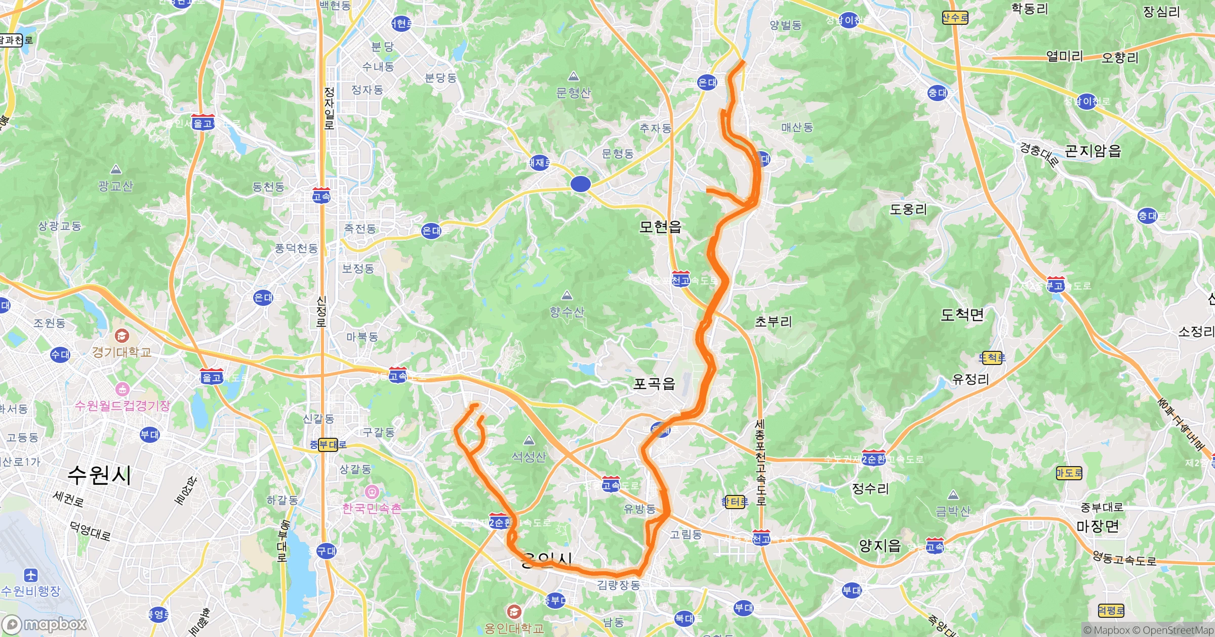 발우 · 60.7km | O-Rider