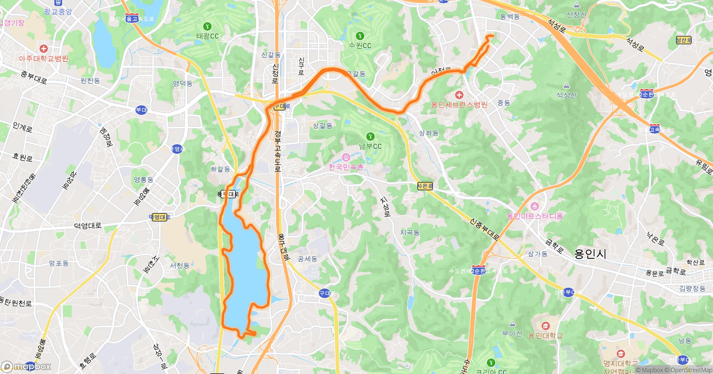 발우 · 25.0km | O-Rider