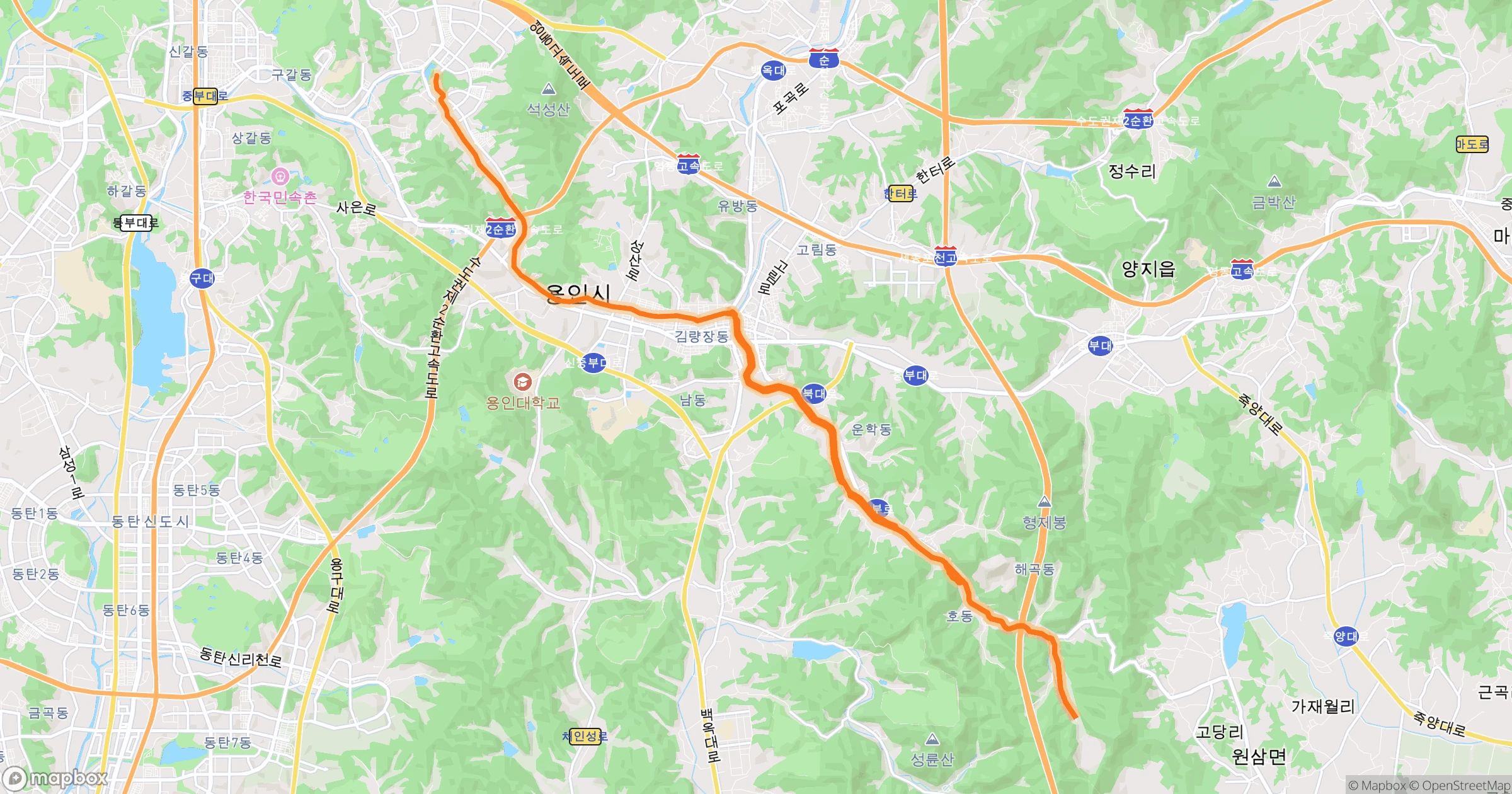발우 · 30.7km | O-Rider