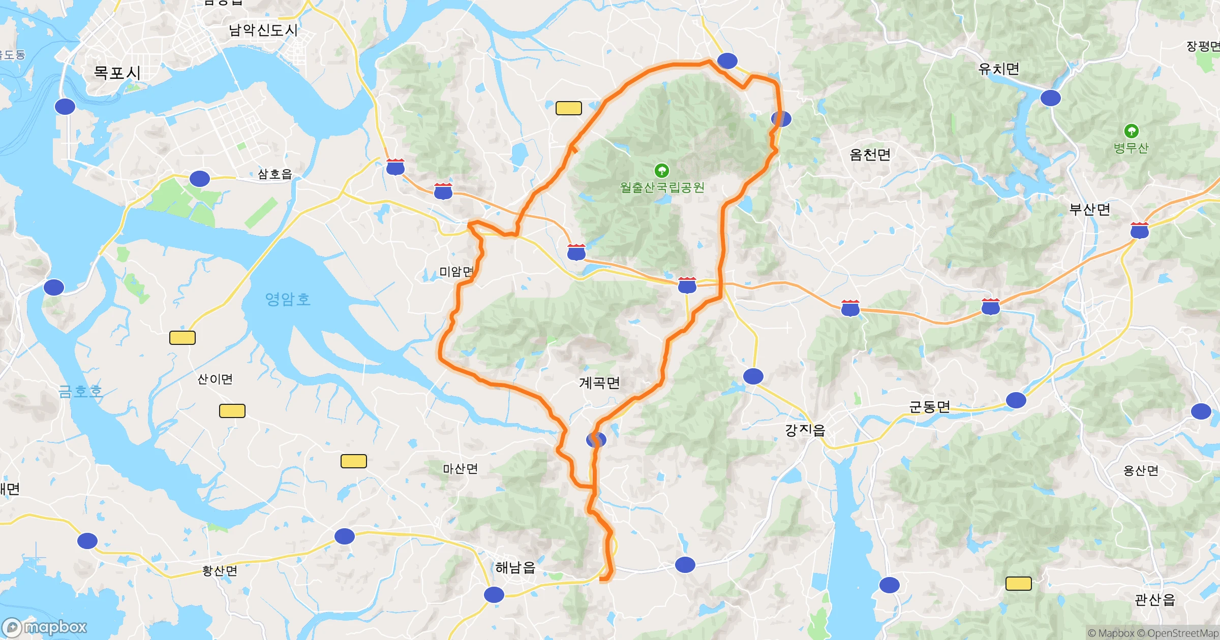 아따메 · 77.1km | O-Rider