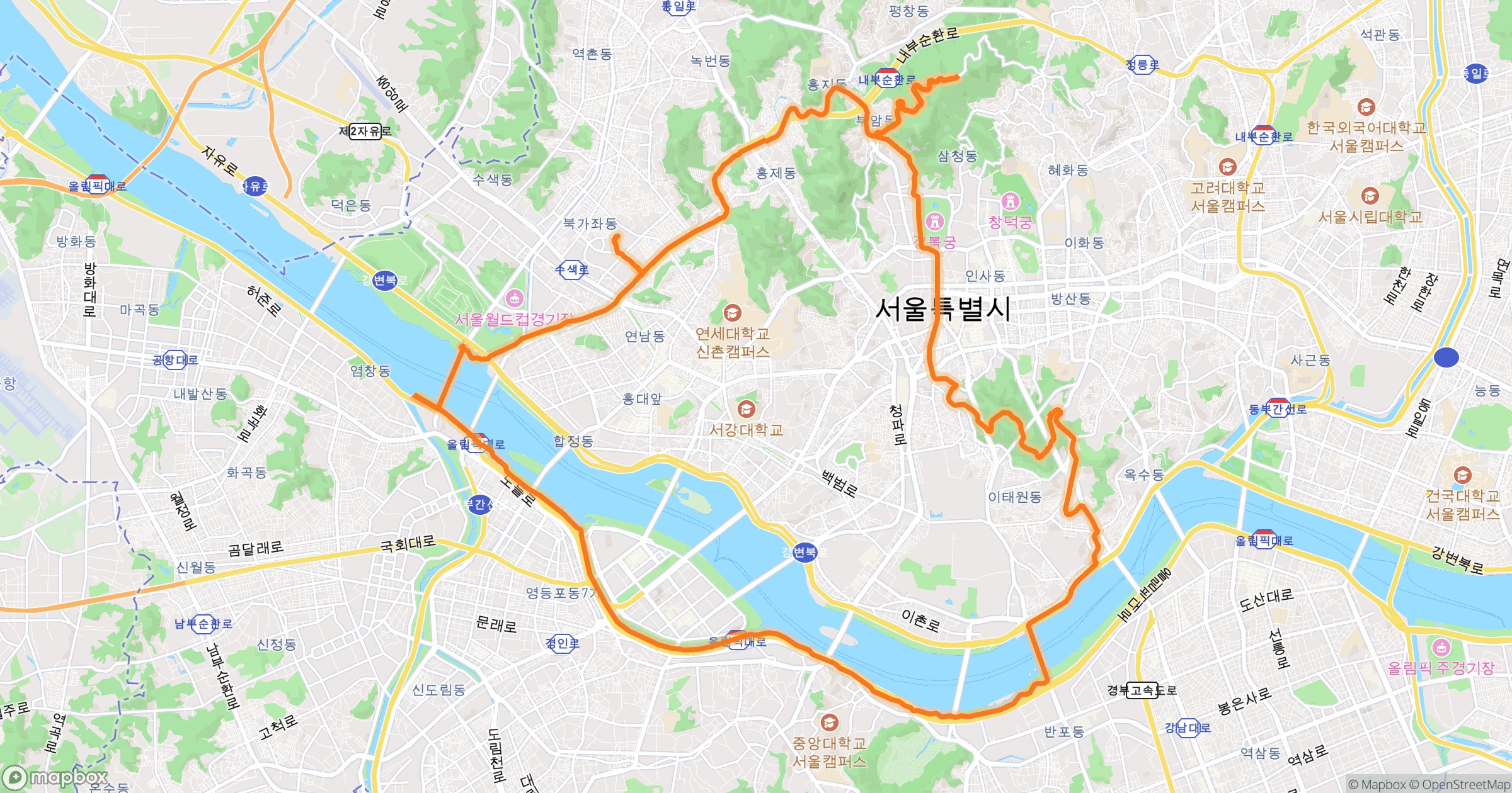JeongSoo Park · 46.9km | O-Rider