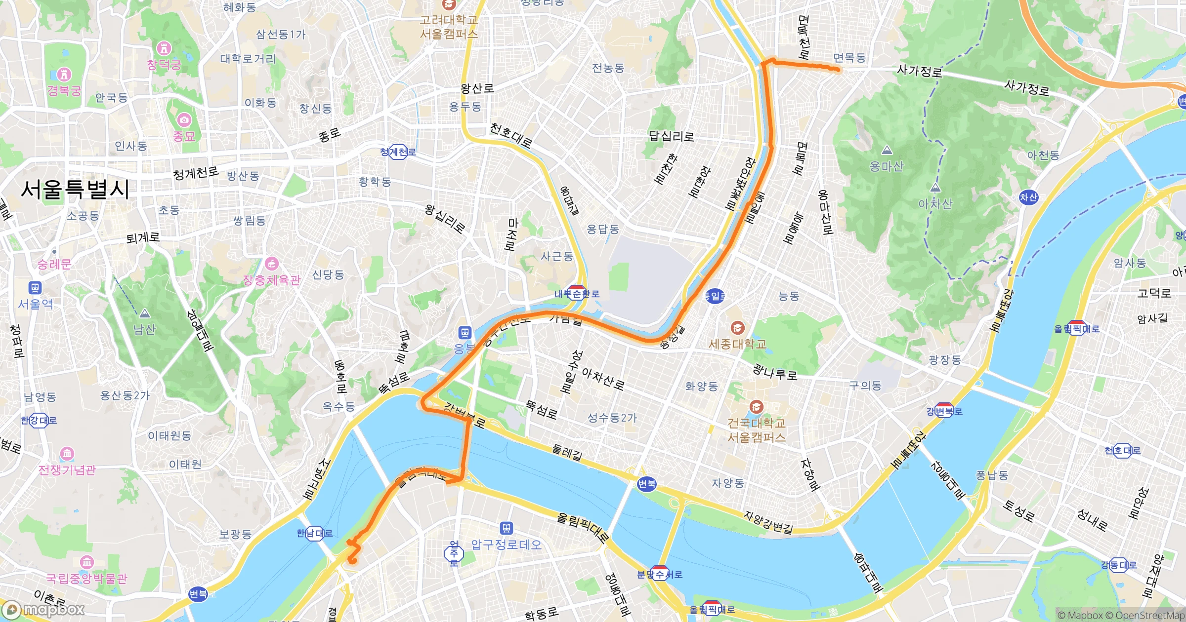 김효정 · 13.1km | O-Rider