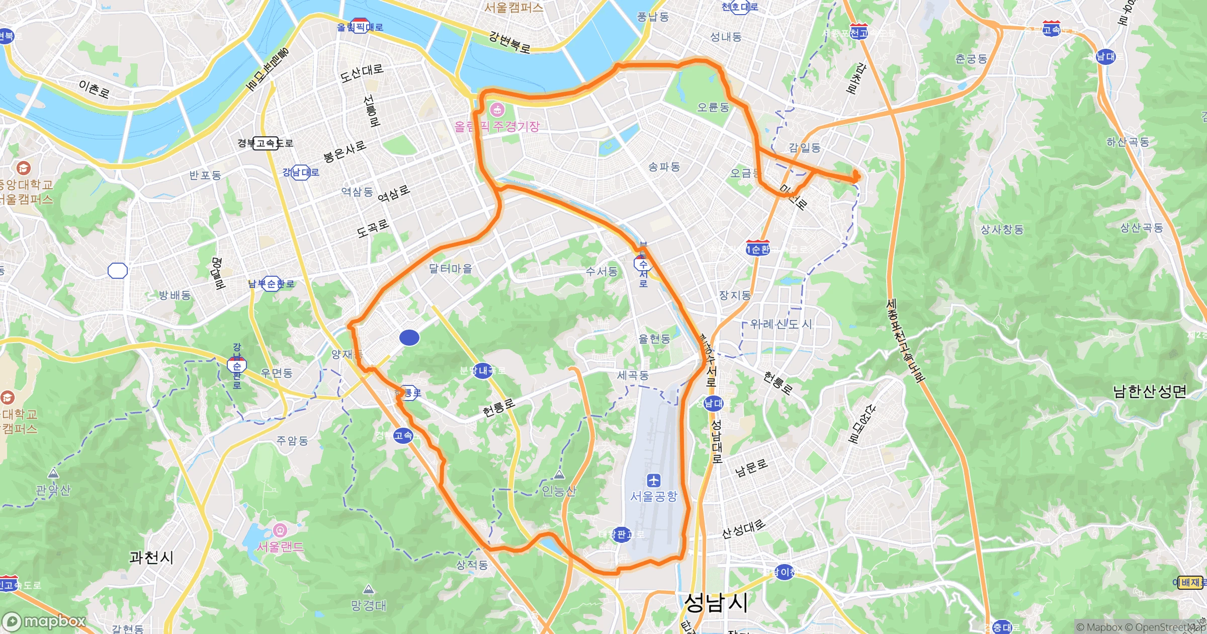 카트라이터 · 53.4km | O-Rider