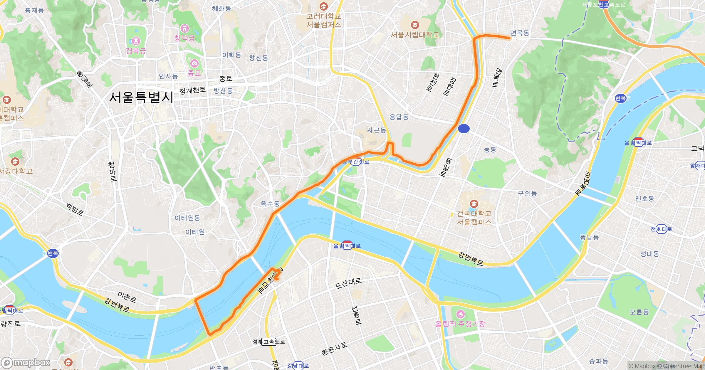 김효정 · 17.2km | O-Rider