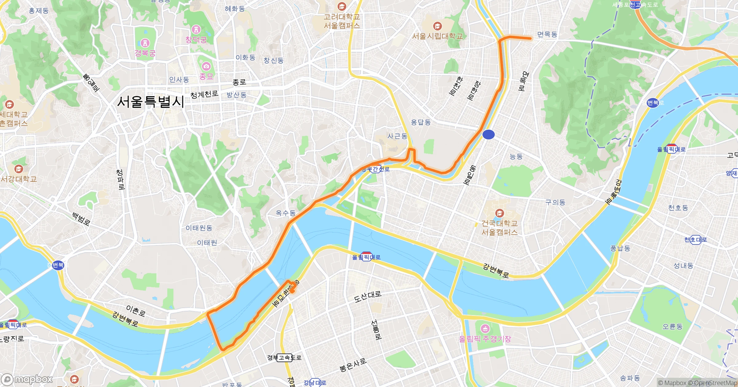 김효정 · 16.9km | O-Rider