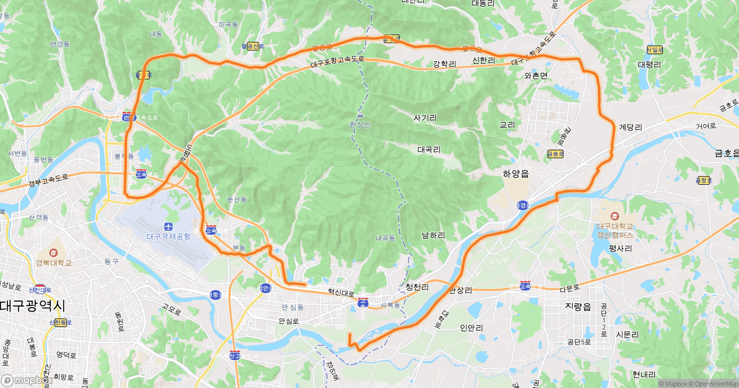백주목 (Felt) · 52.4km | Orider