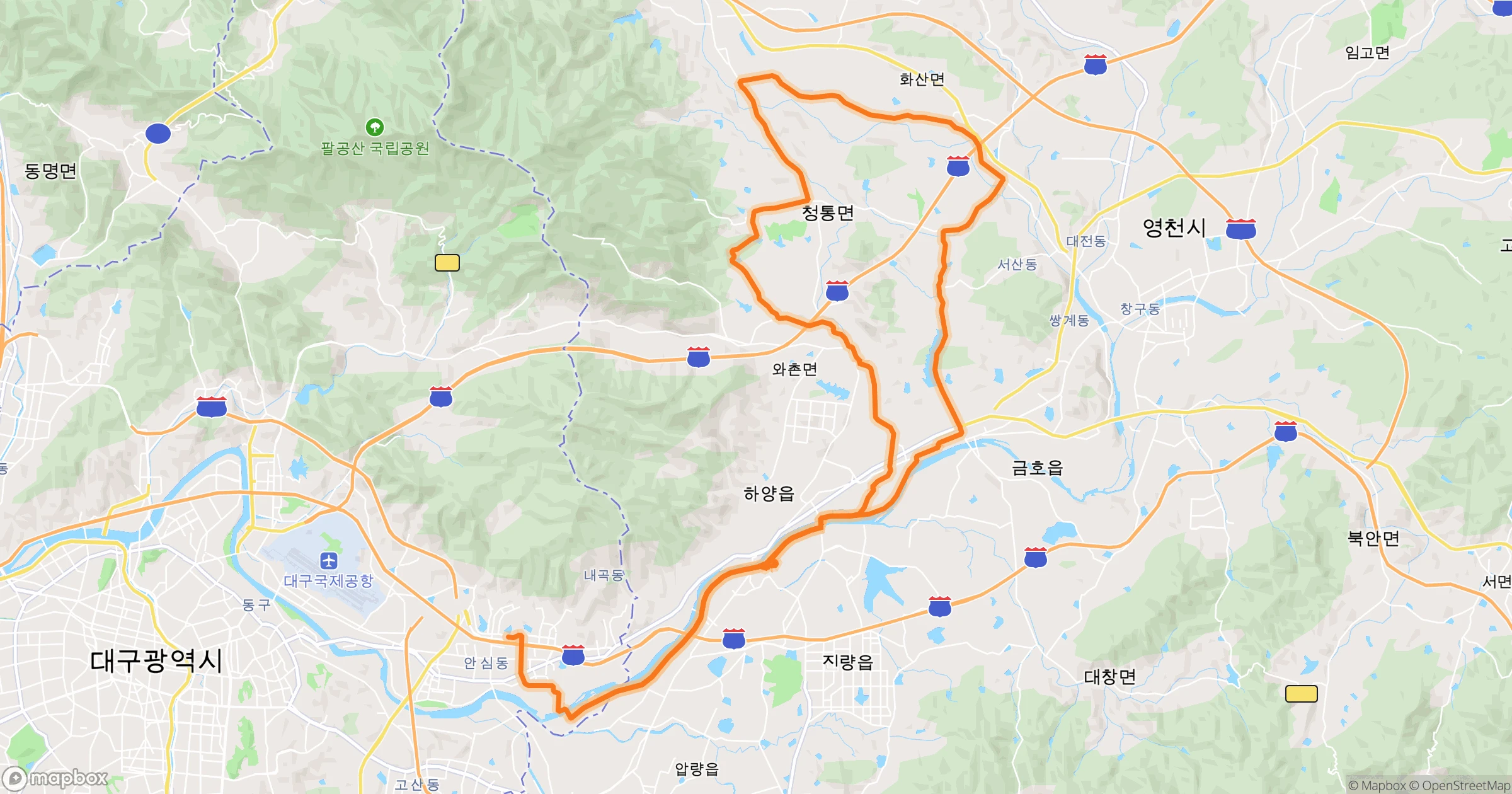 백주목 (Felt) · 69.7km | Orider