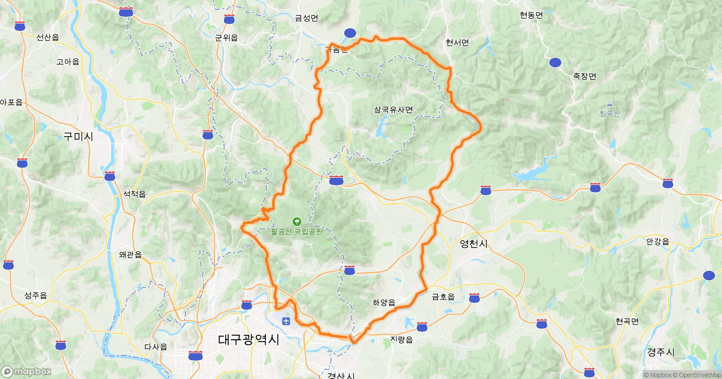 백주목 (Felt) · 143.0km | Orider