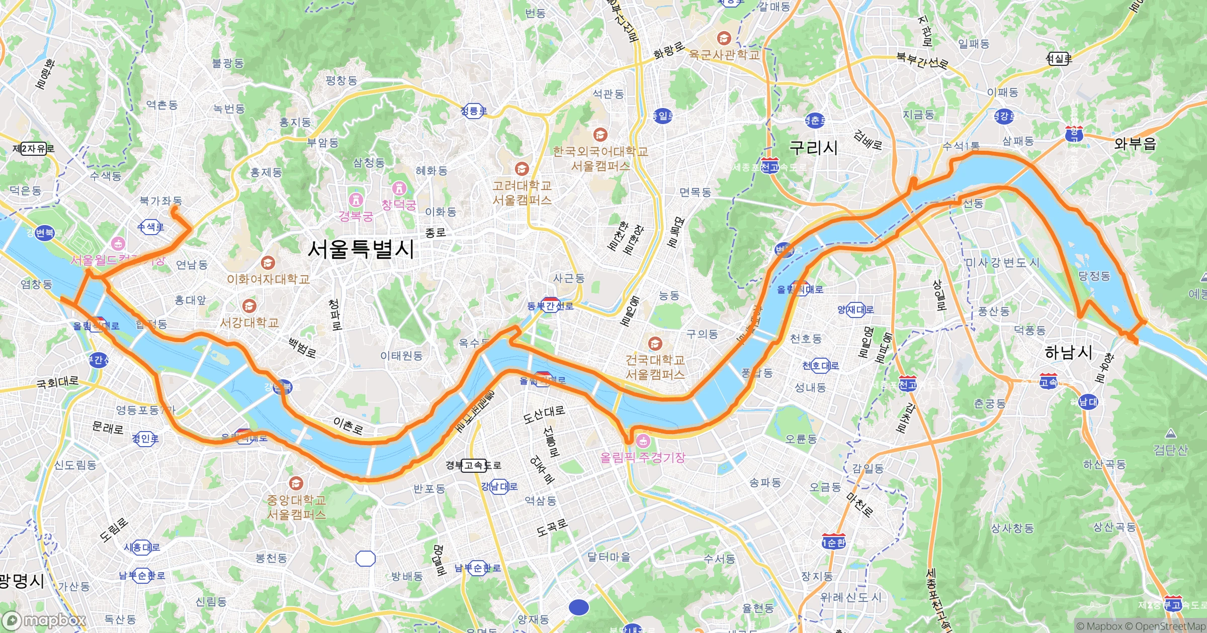 JeongSoo Park · 98.1km | O-Rider