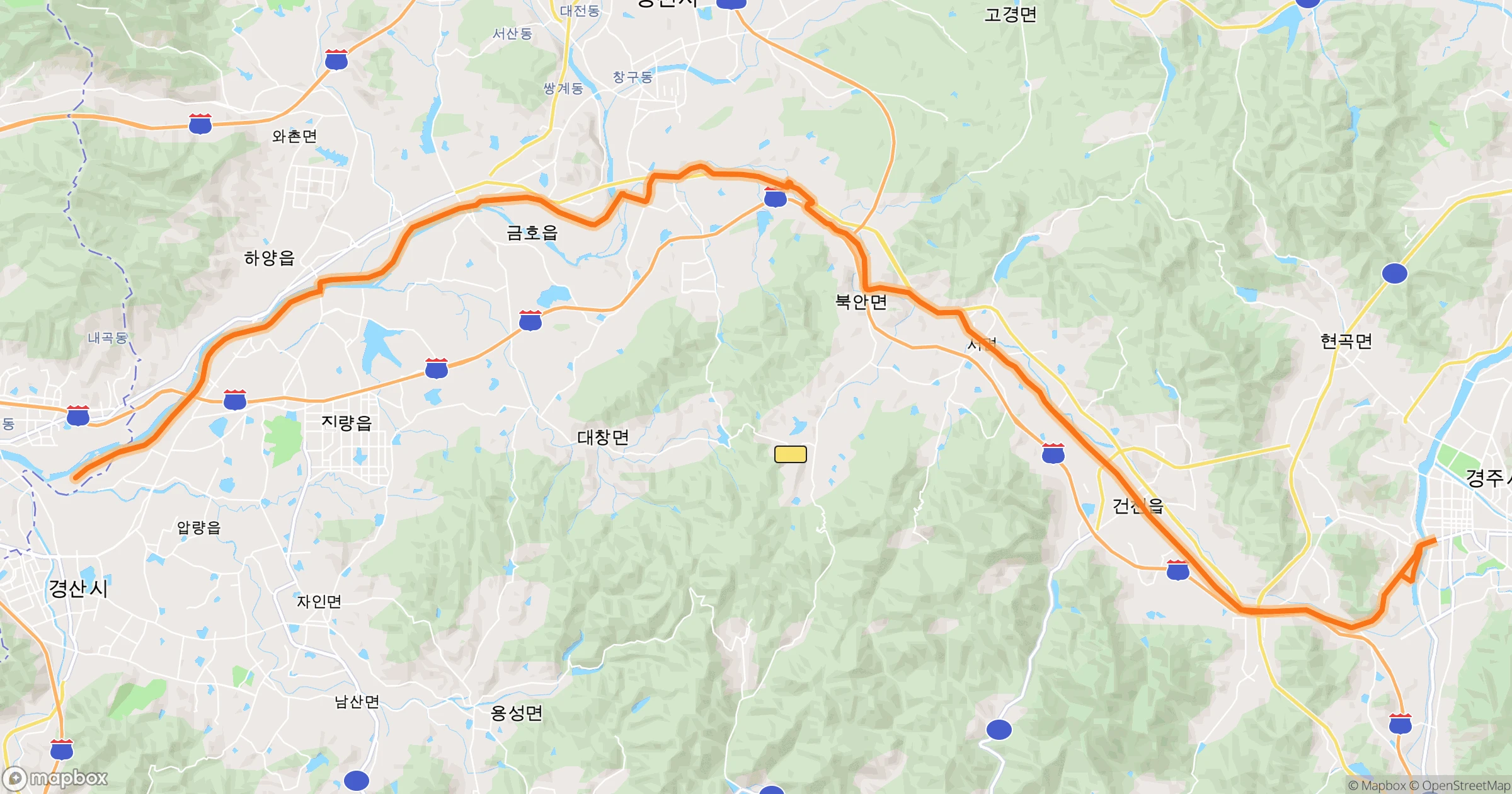백주목 (Felt) · 111.9km | Orider