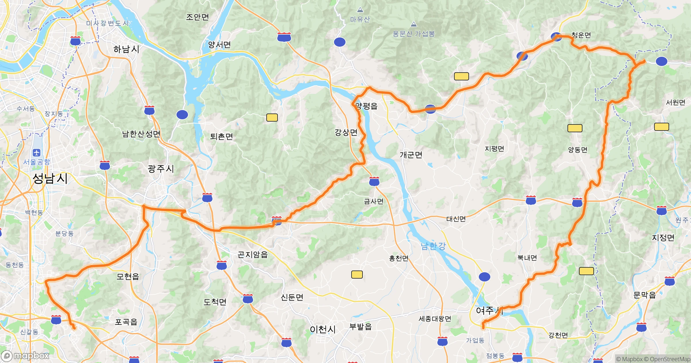 경남 · 112.8km | O-Rider