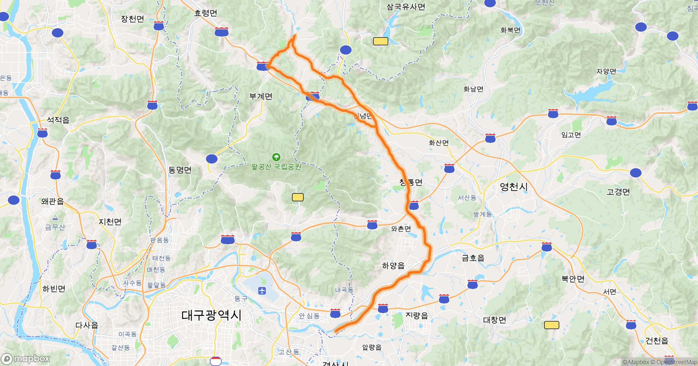 백주목 (Felt) · 90.5km | Orider