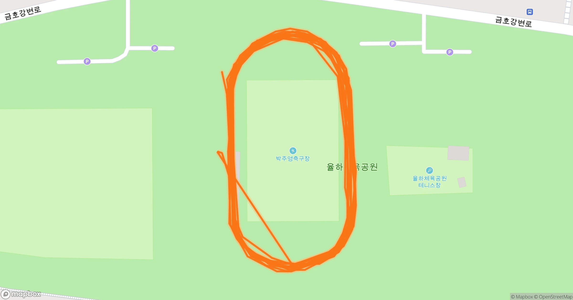 백주목 (Felt) · 5.4km | Orider