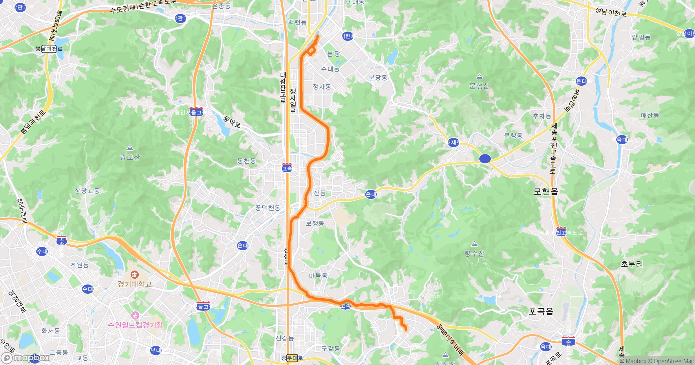 경남 문 · 33.8km | O-Rider
