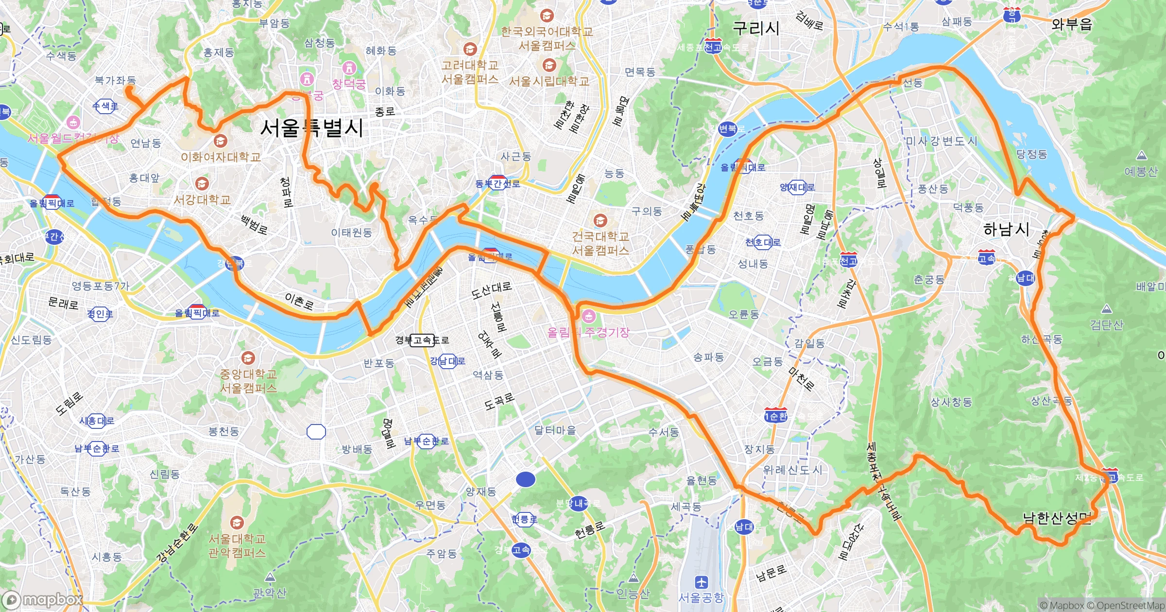 JeongSoo Park · 108.1km | O-Rider