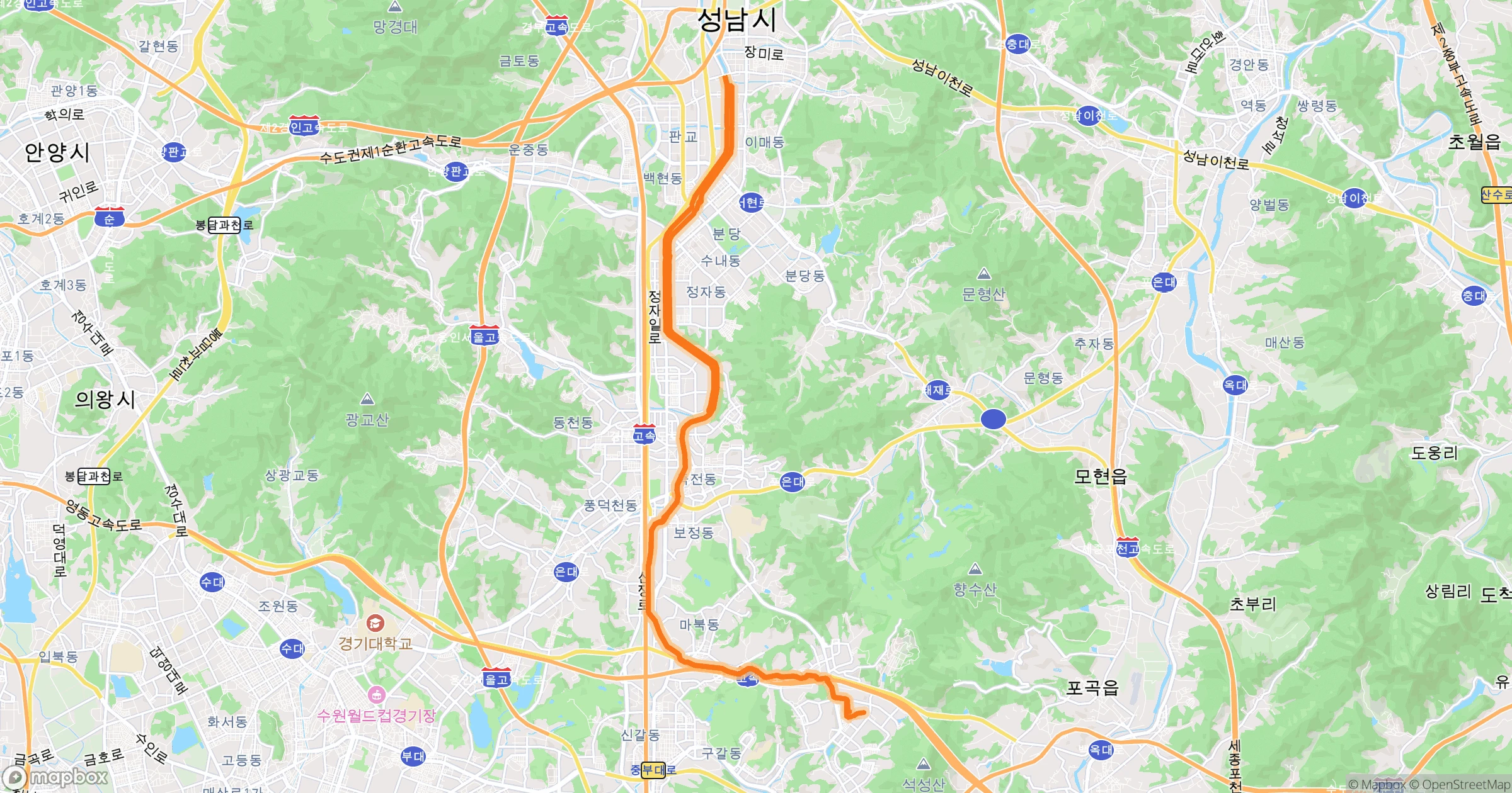 경남 · 39.3km | O-Rider