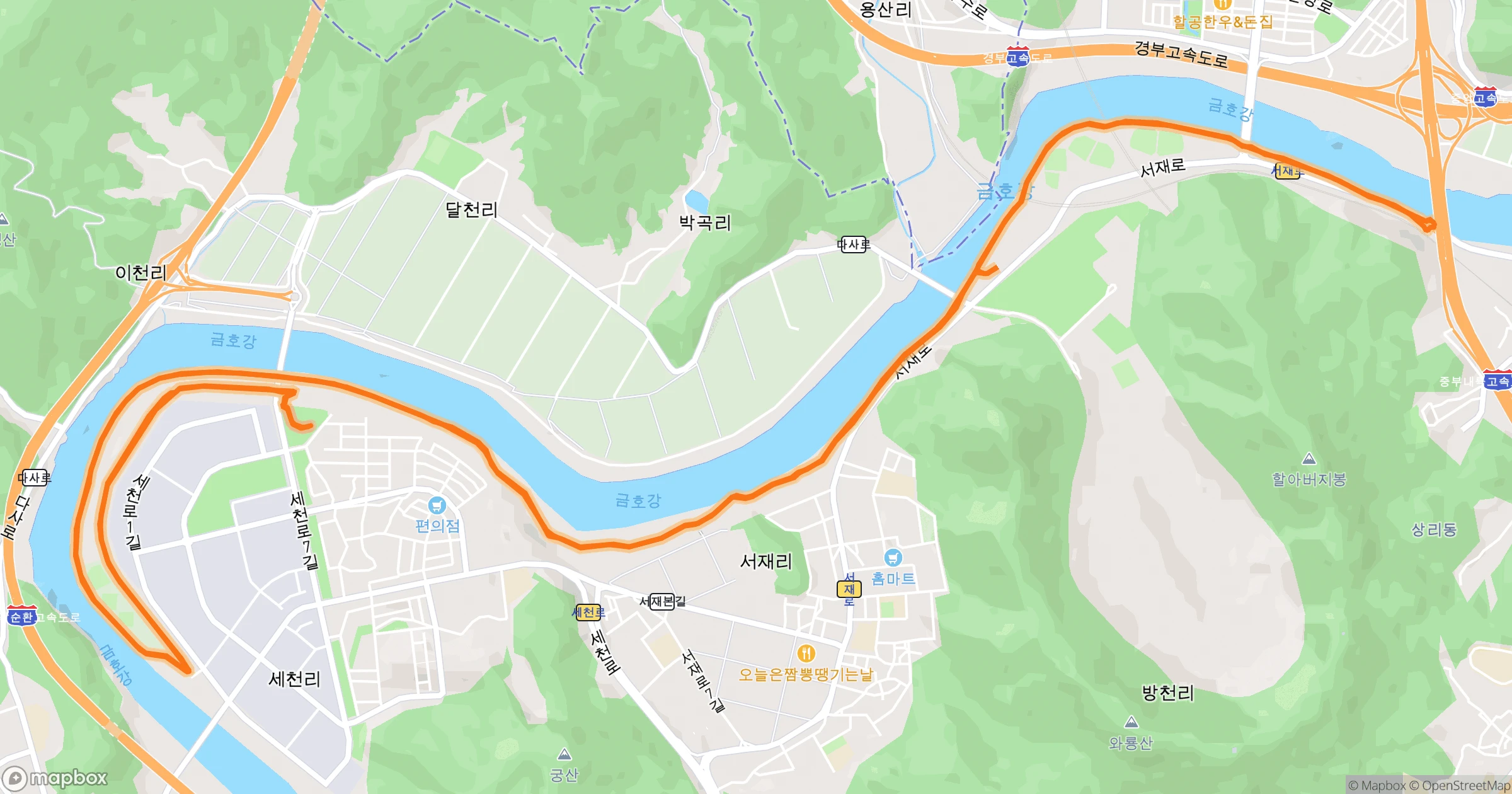 백주목 (Felt) · 21.3km | Orider