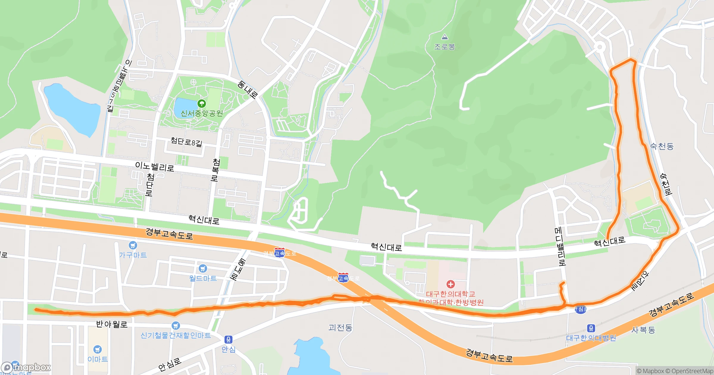 백주목 (Felt) · 7.0km | Orider