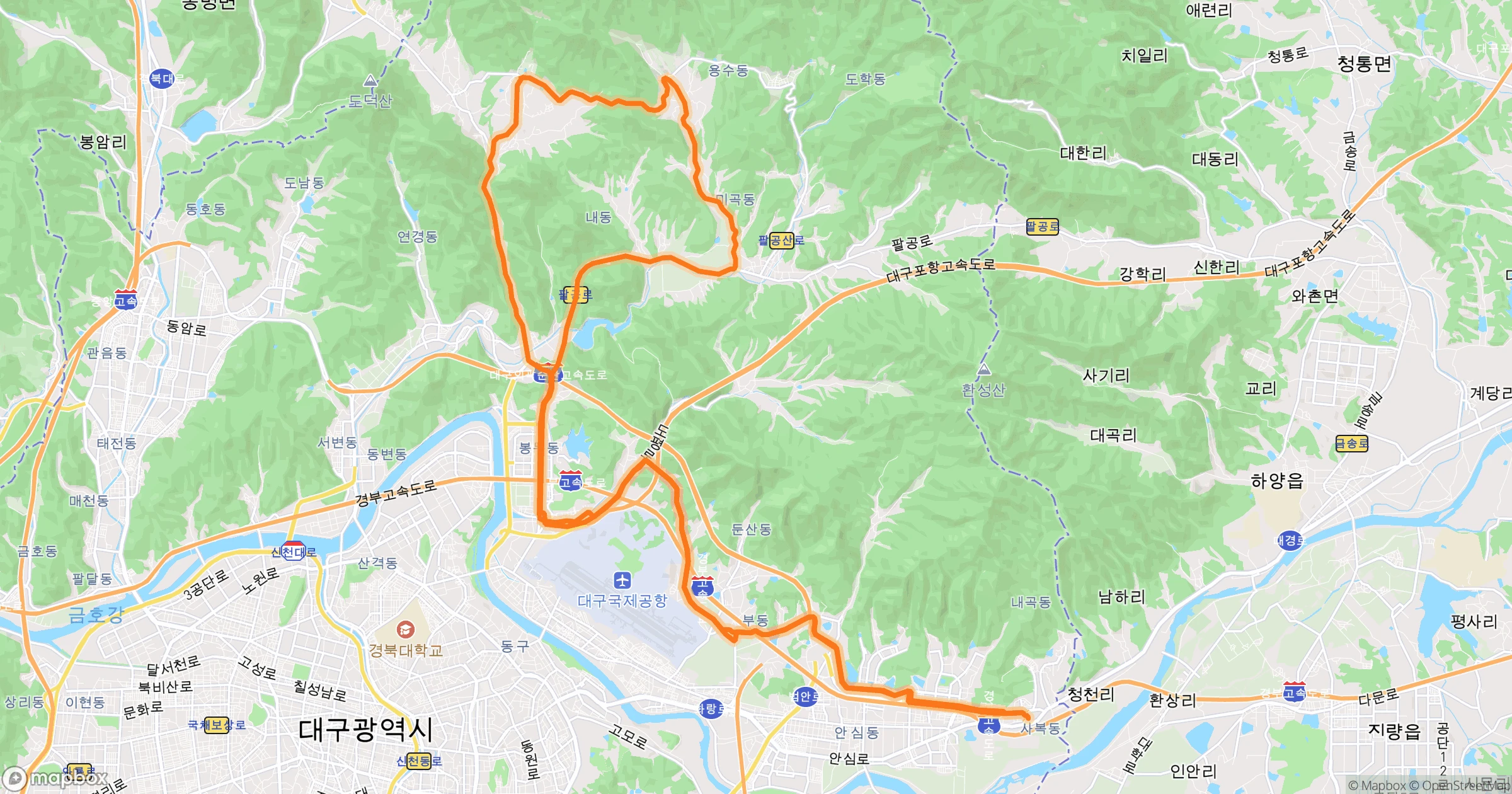 백주목 (Felt) · 56.5km | Orider
