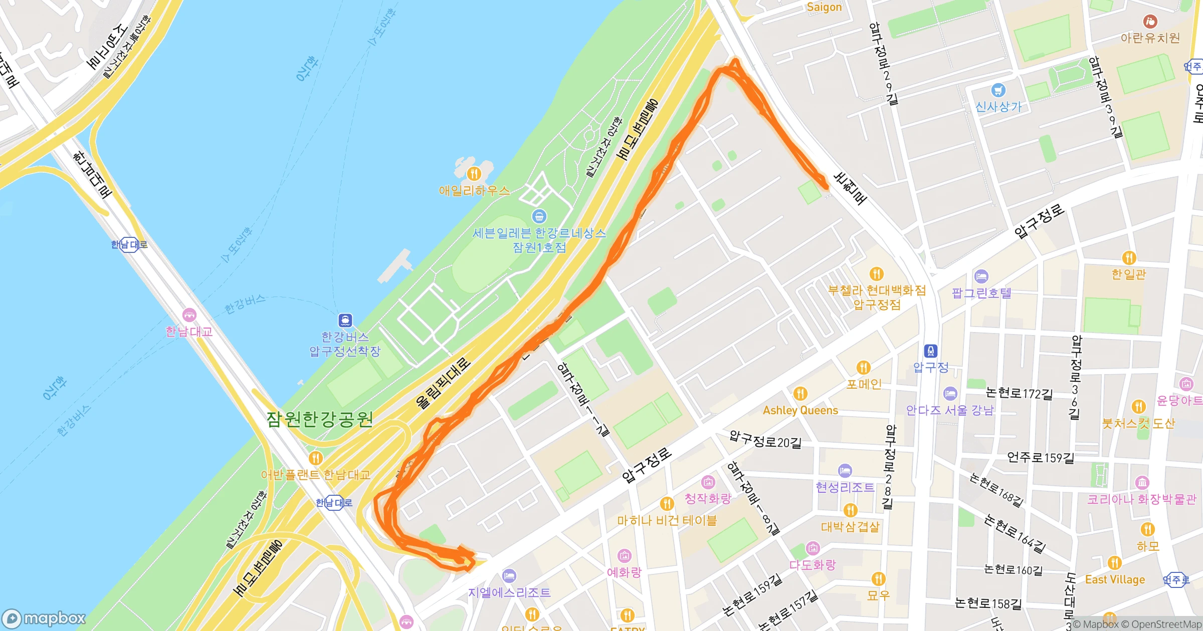 김효정 · 5.2km | O-Rider