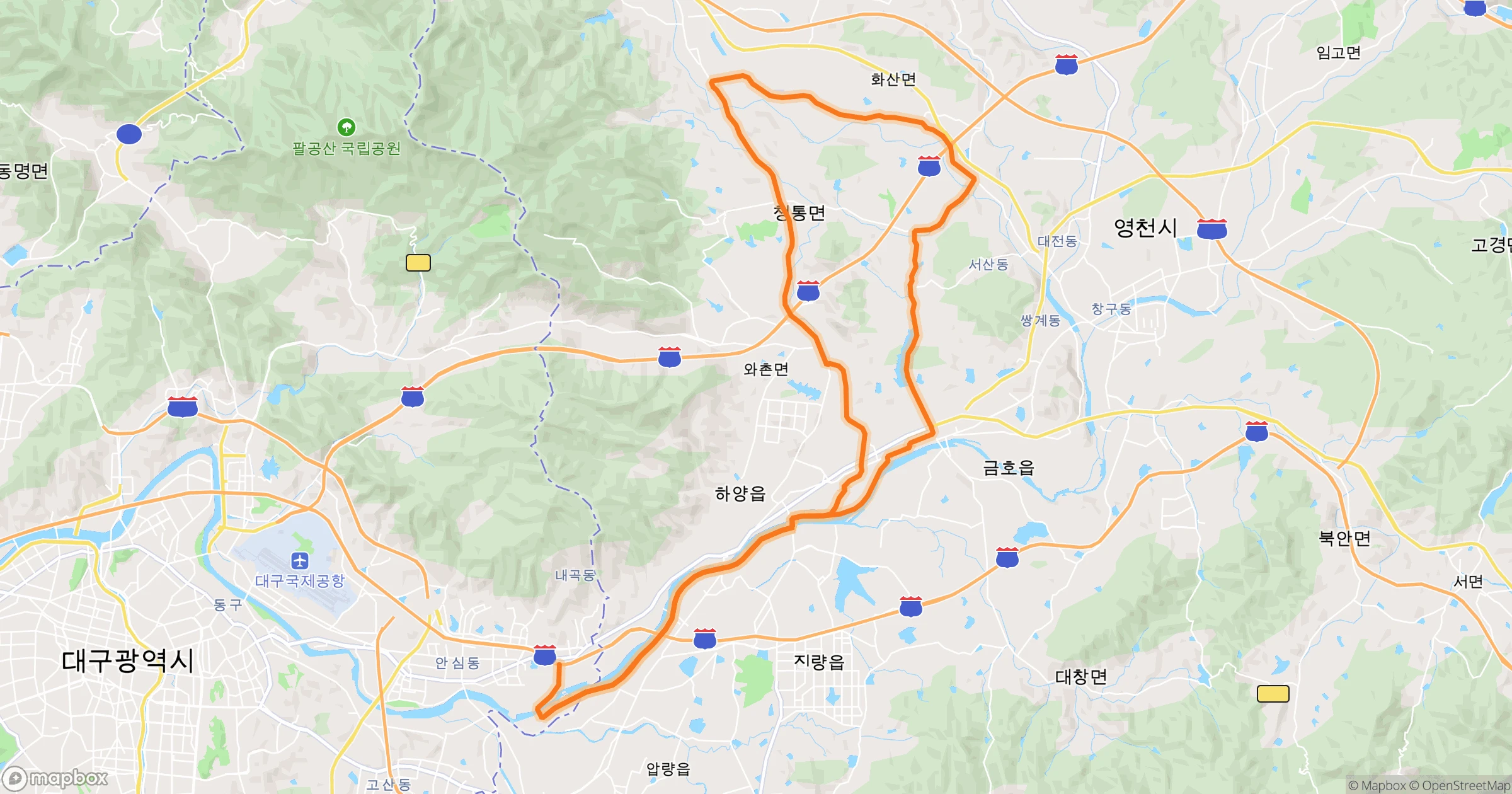 백주목 (Felt) · 63.5km | Orider