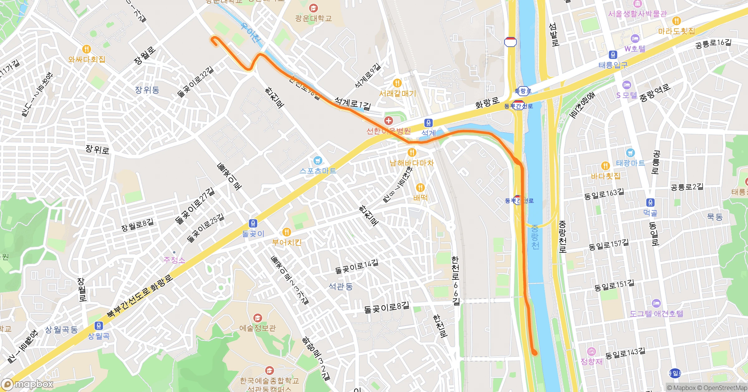 Bok Lee · 3.8km | O-Rider