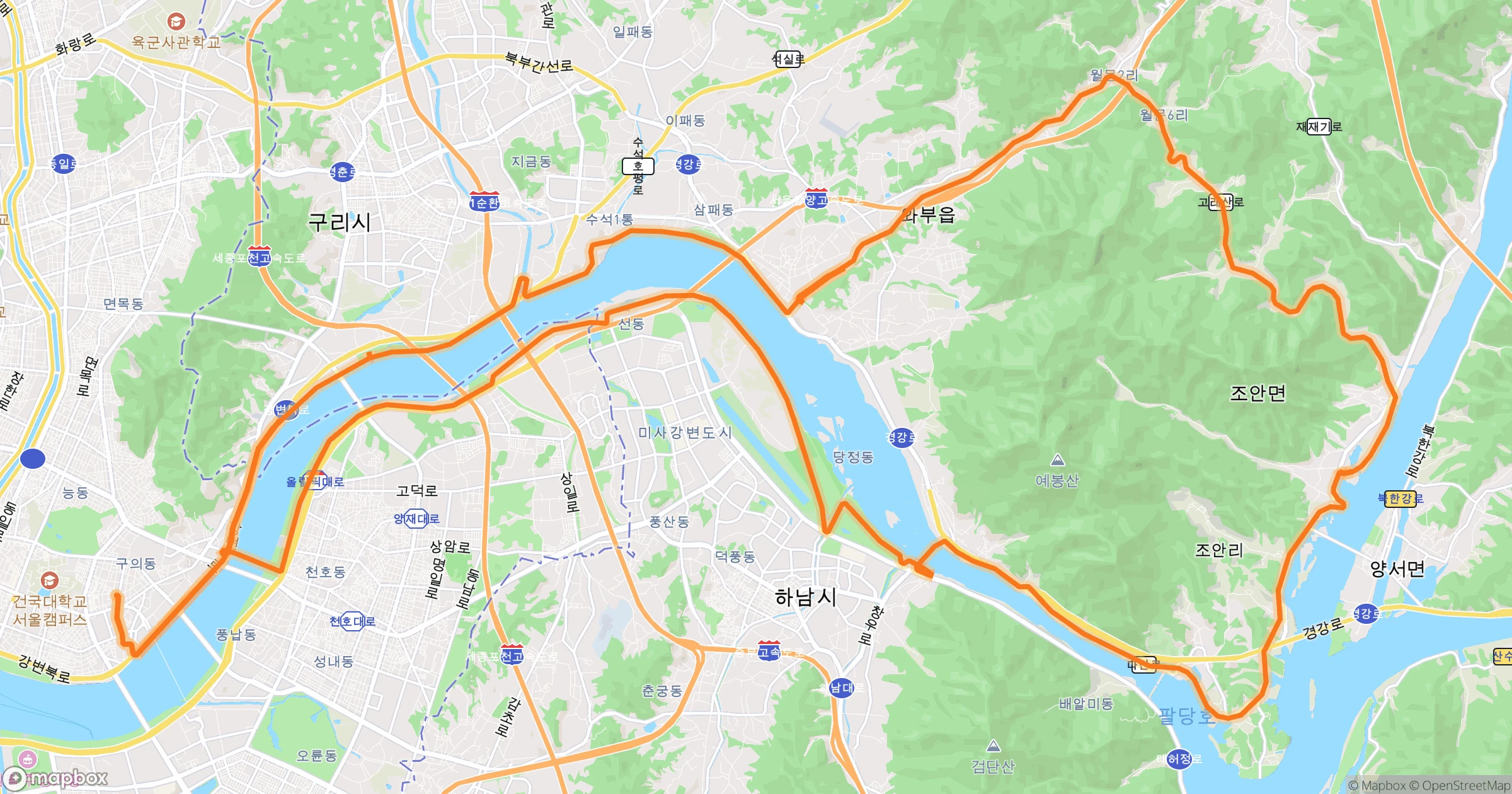 Rider · 73.8km | Orider