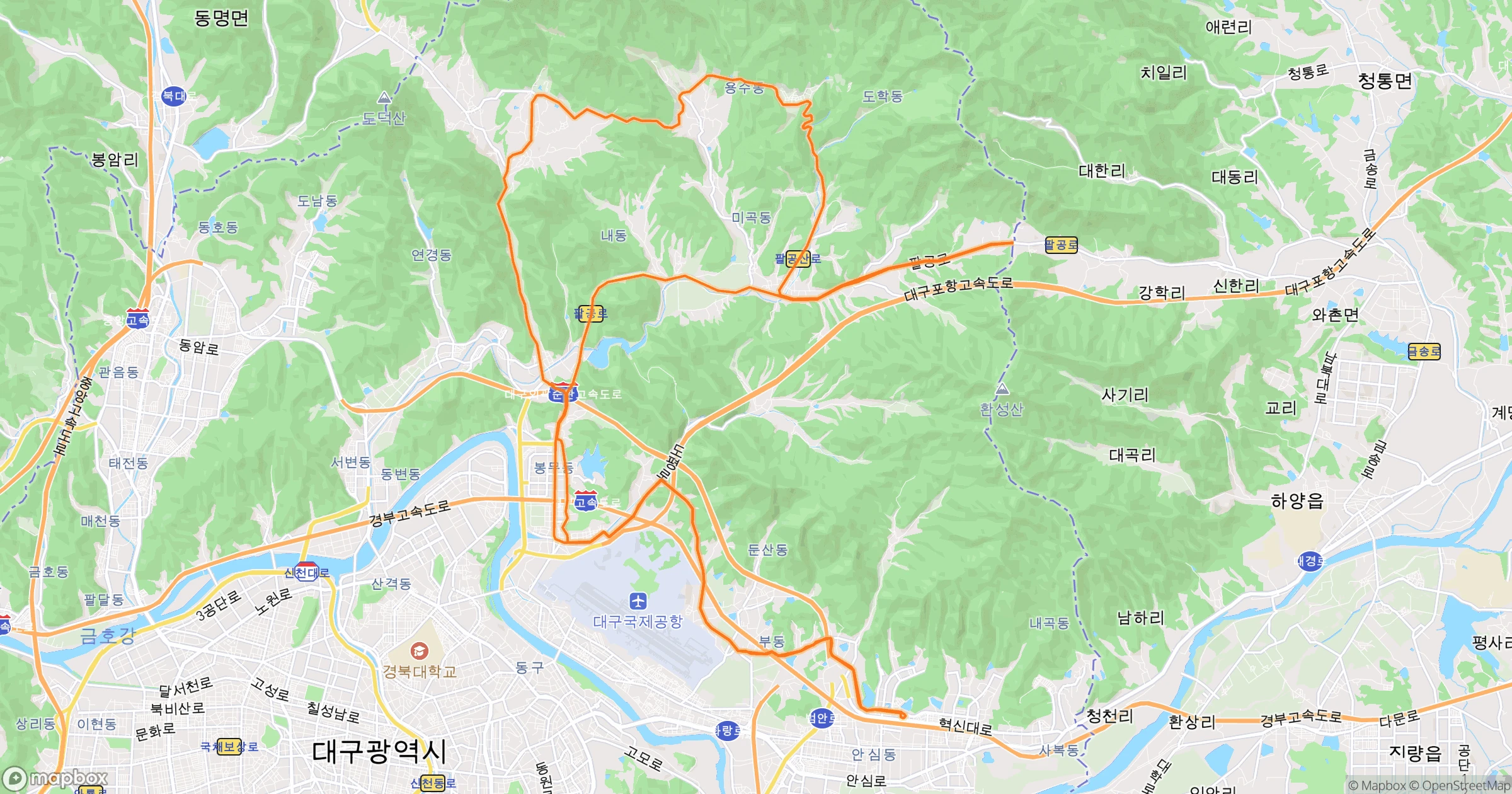 백주목 (Felt) · 63.6km | Orider