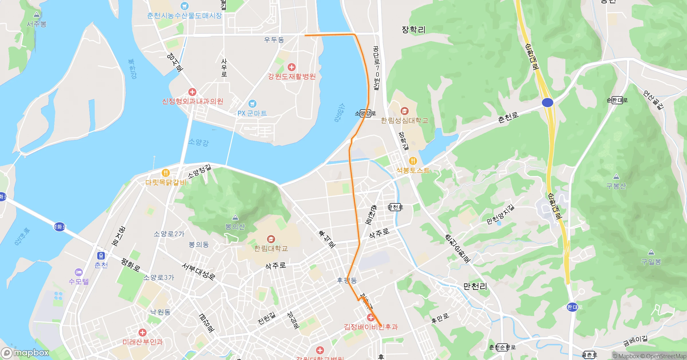 라선오 · 5.0km | Orider