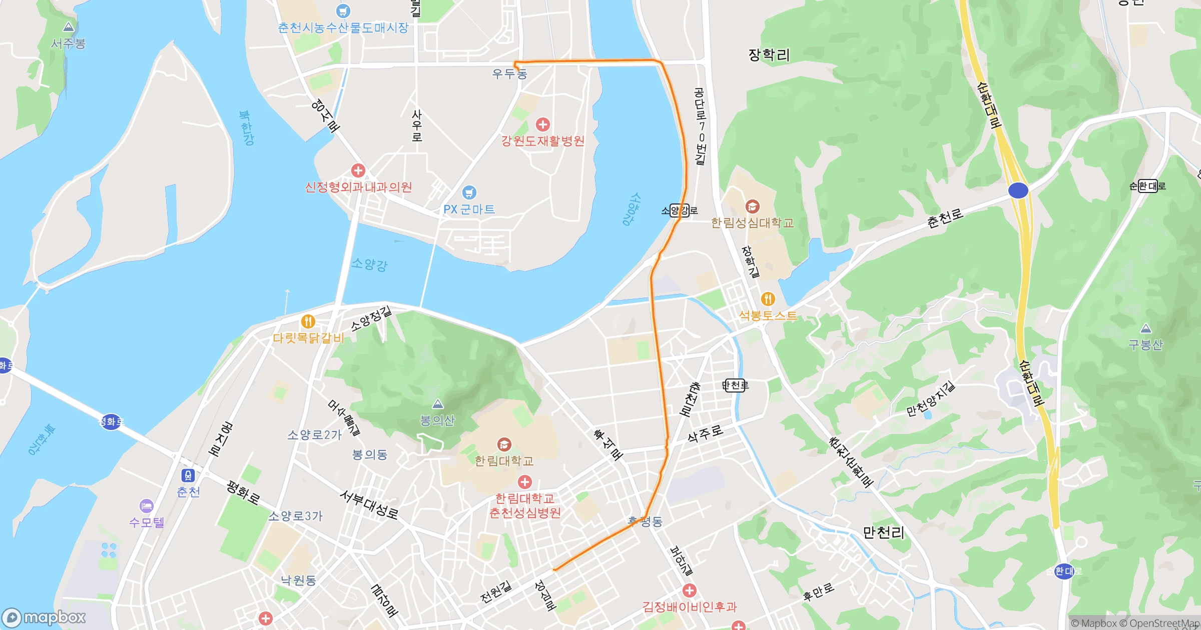 라선오 · 4.5km | Orider