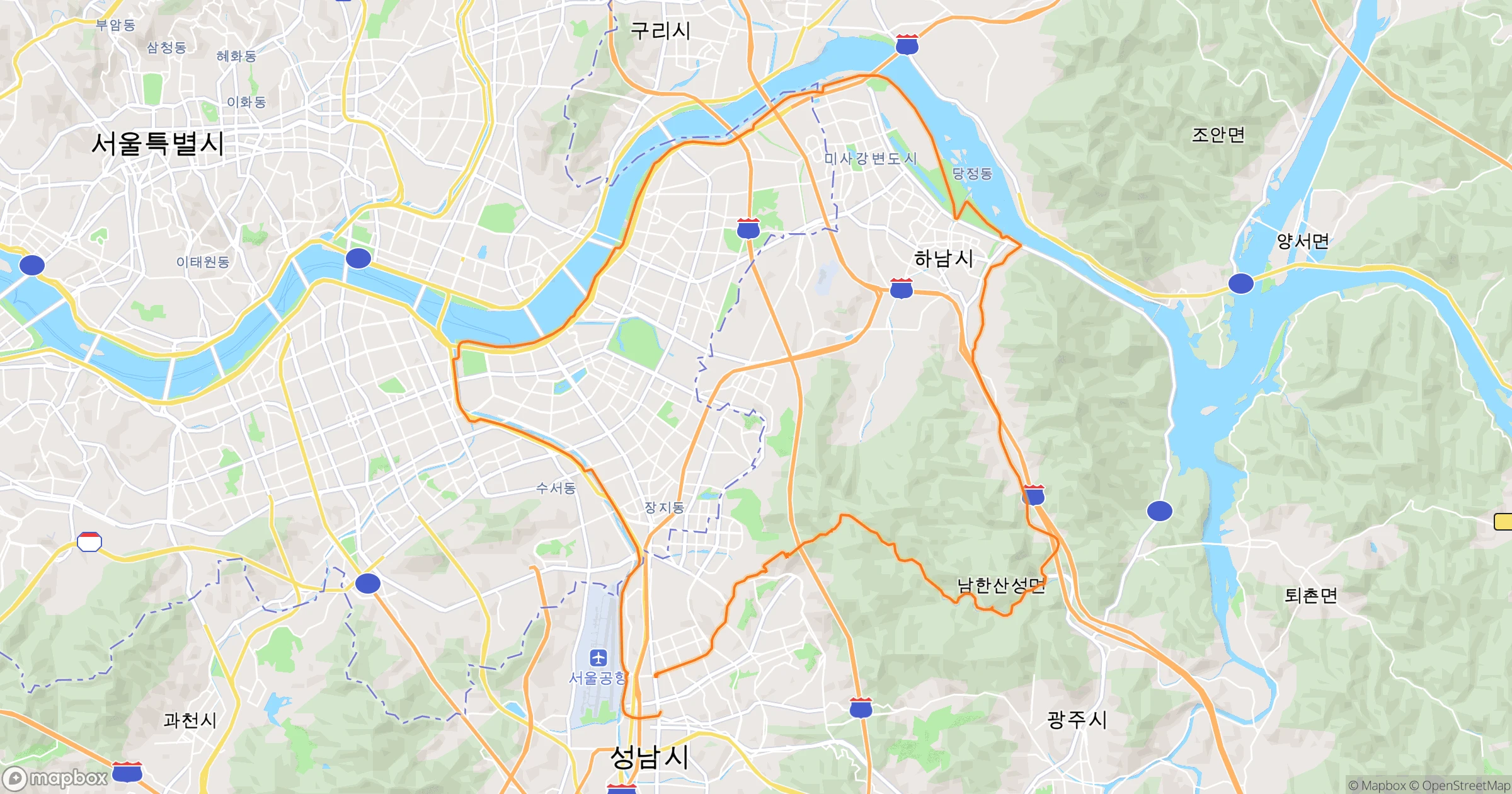 경남 · 62.1km | Orider