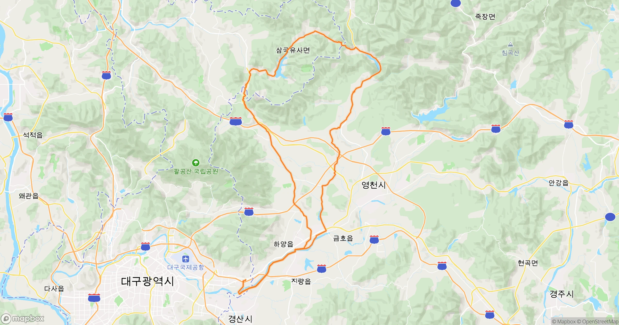 백주목 (Felt) · 114.9km | Orider
