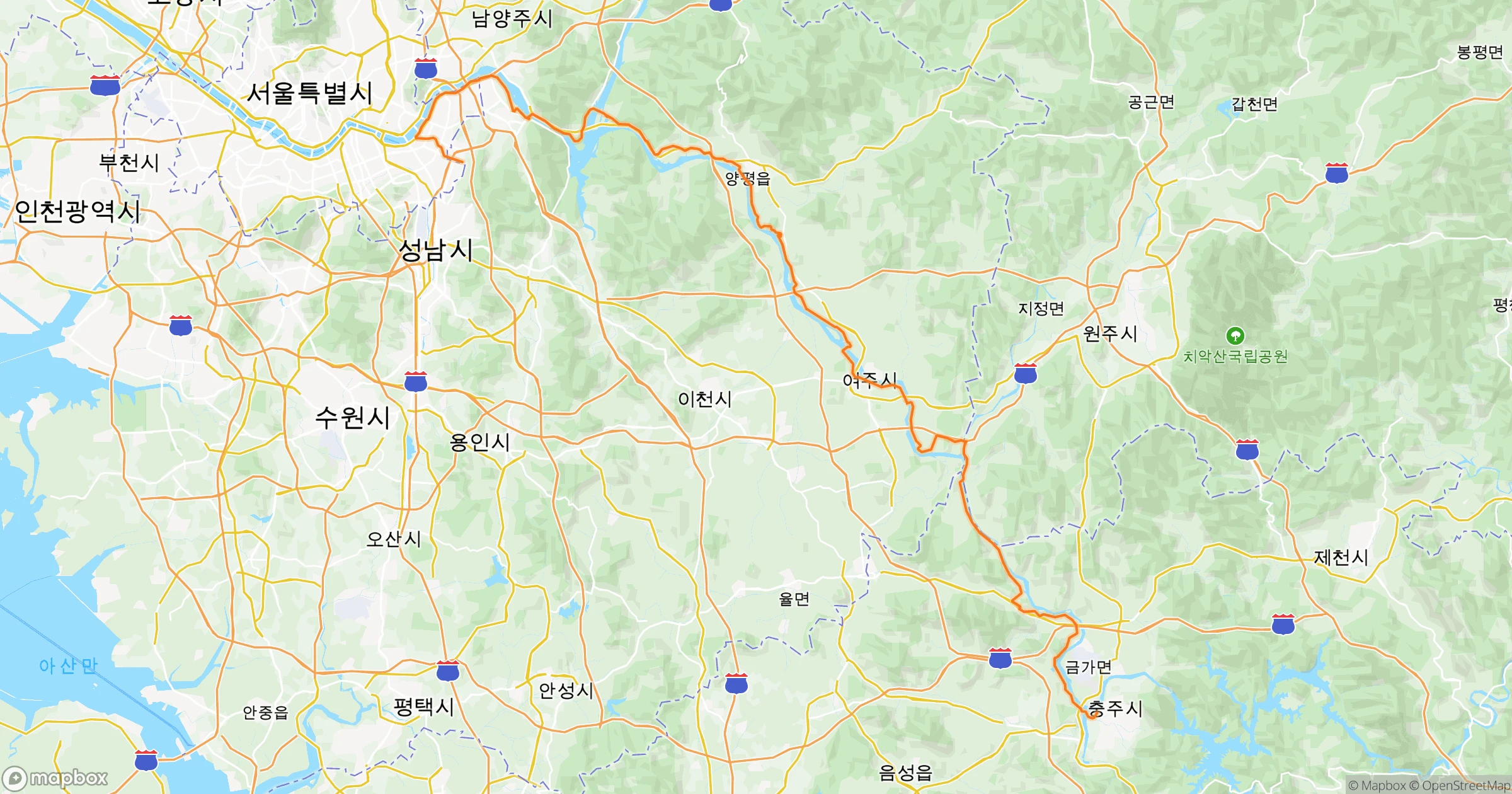 카트라이터 · 152.4km | Orider