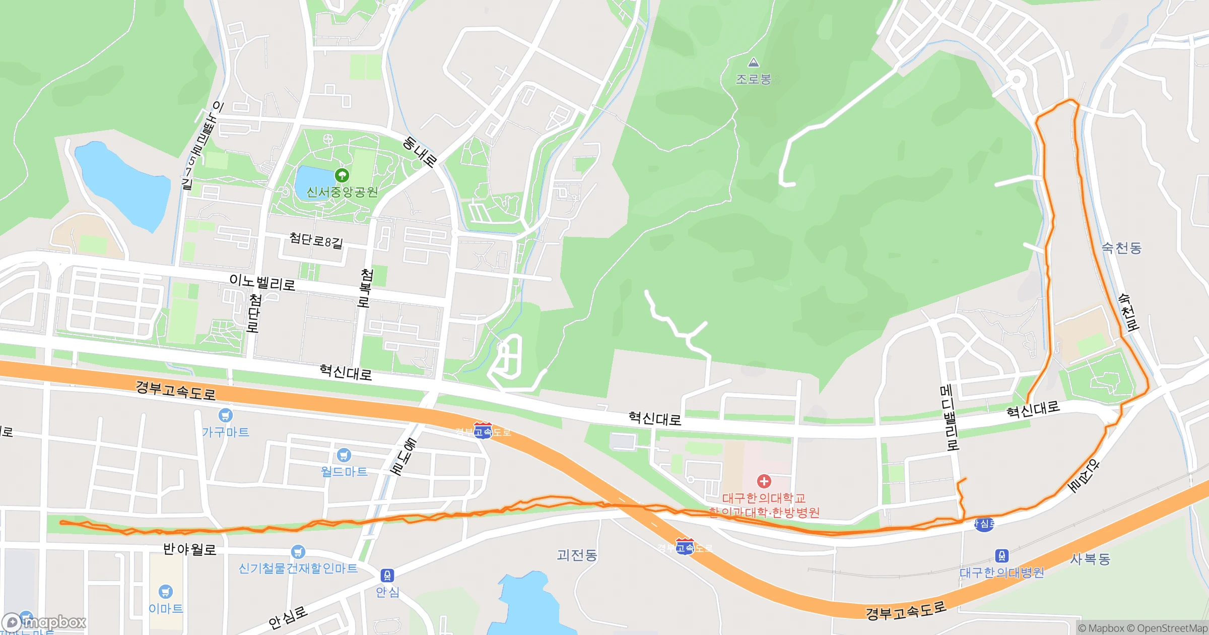 백주목 (Felt) · 7.1km | Orider