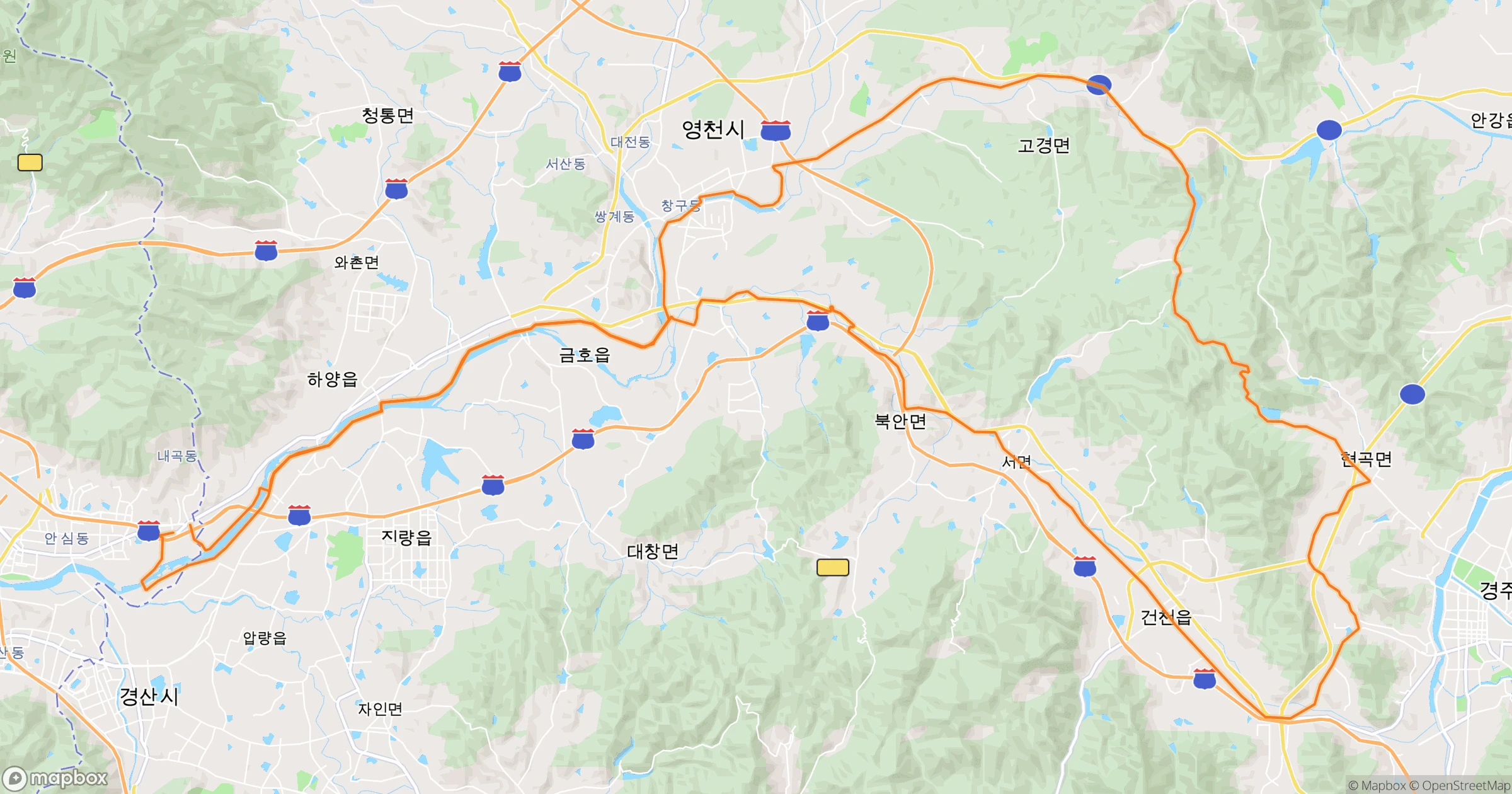 백주목 (Felt) · 121.3km | Orider