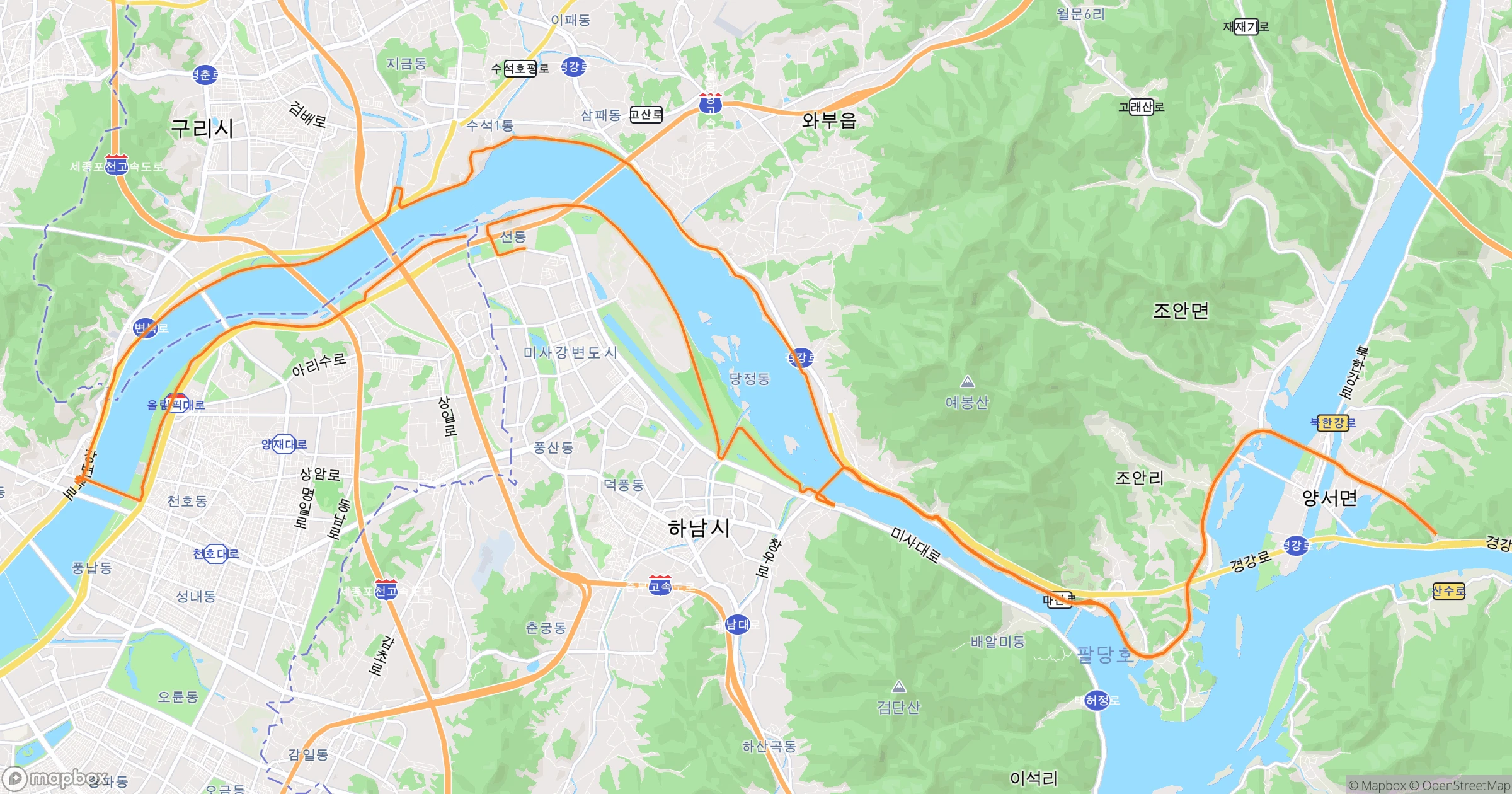 라선오 · 62.4km | Orider