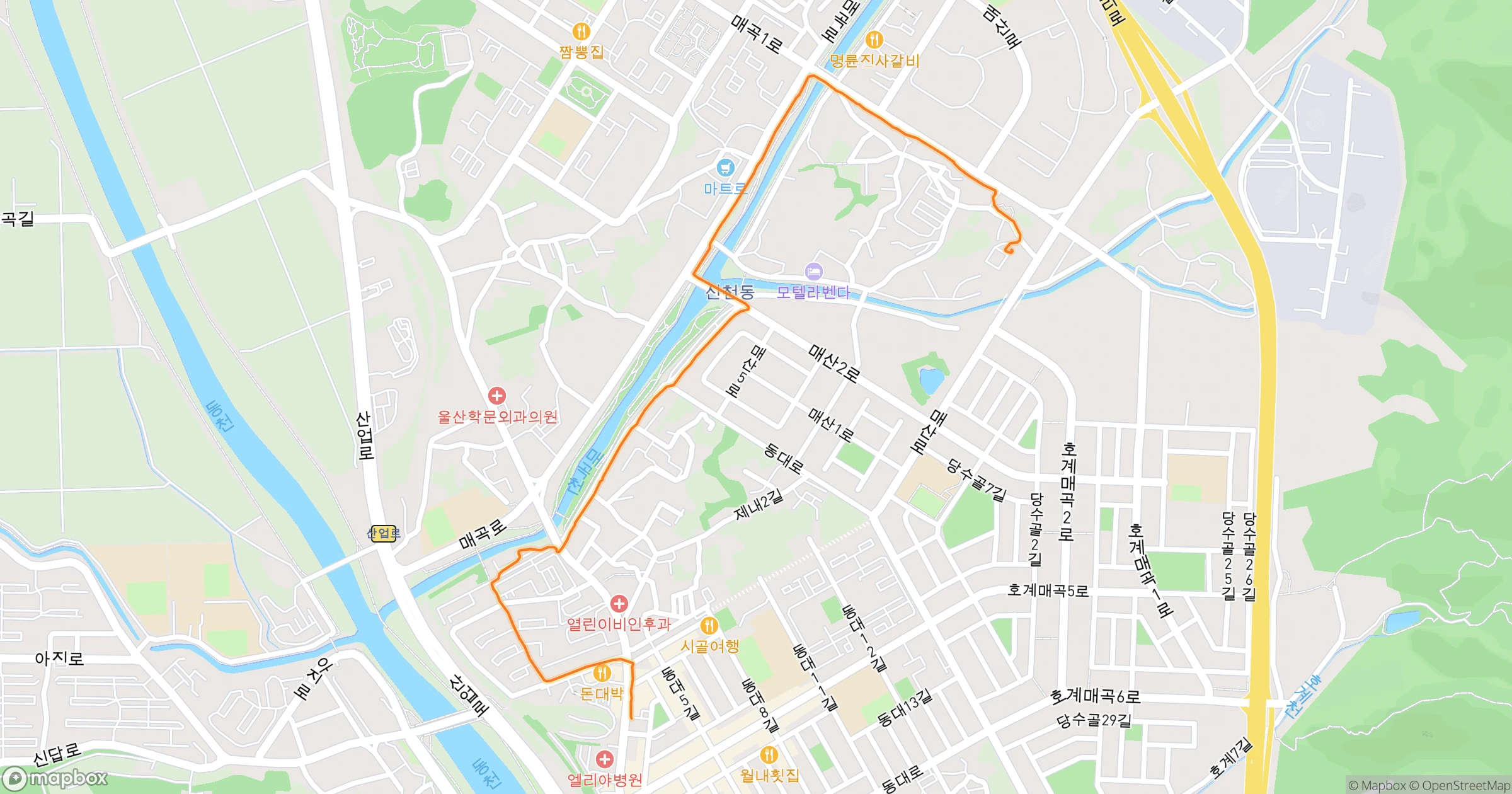 게으른아재 · 2.8km | Orider