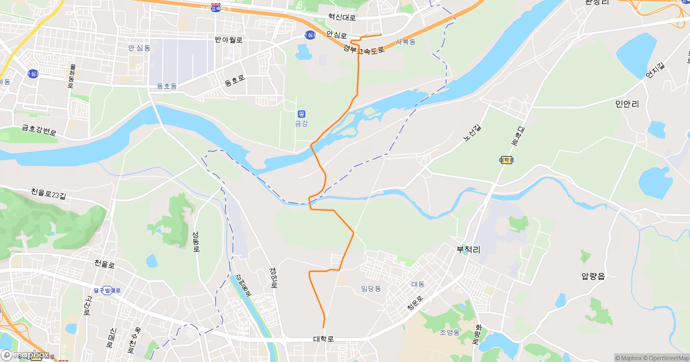 백주목 (Felt) · 6.4km | Orider