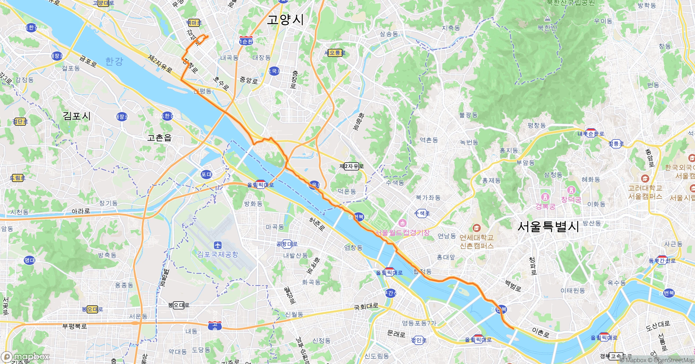 일산화뉘 · 53.9km | Orider