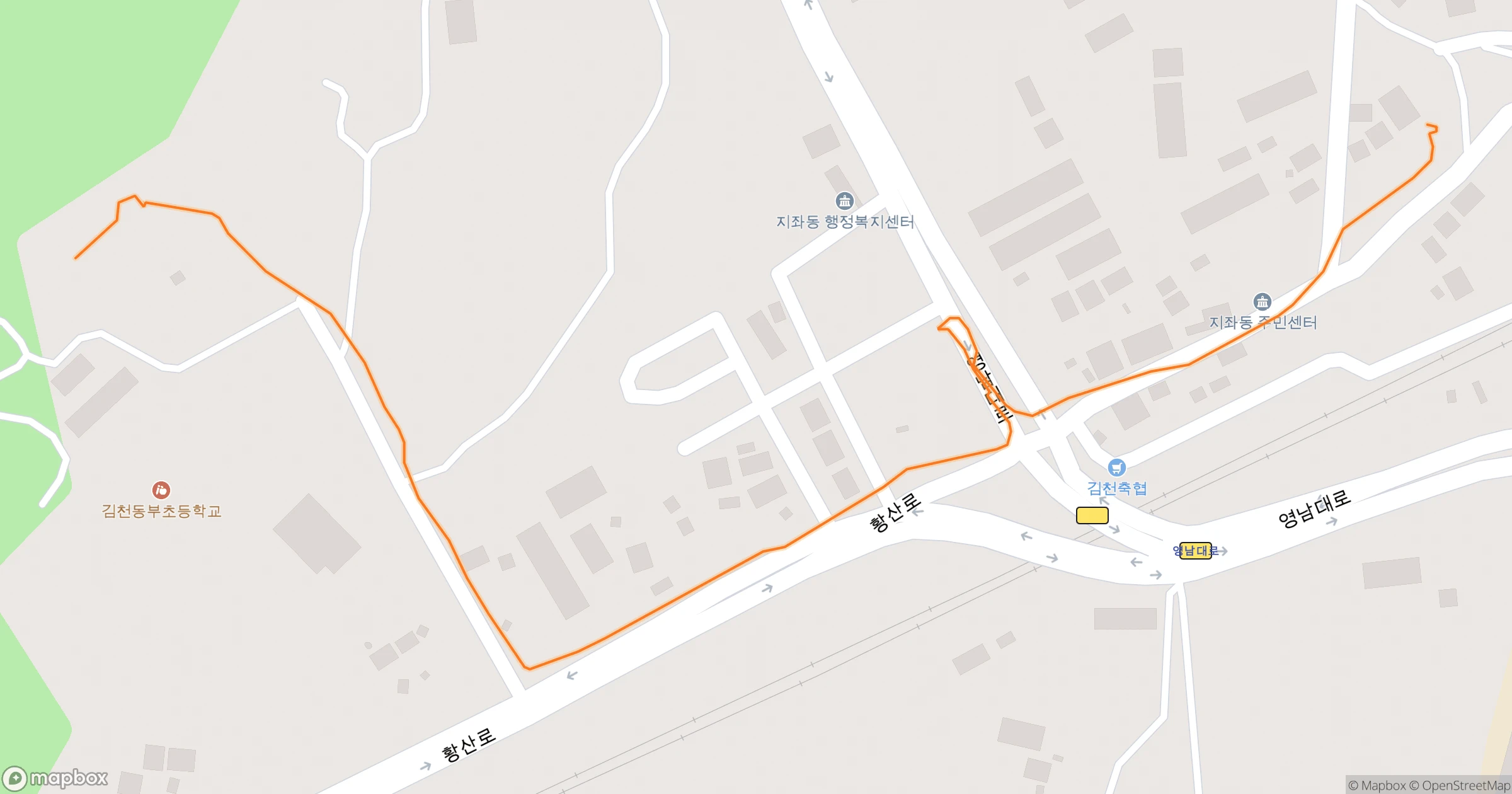 장철한 · 1.1km | Orider