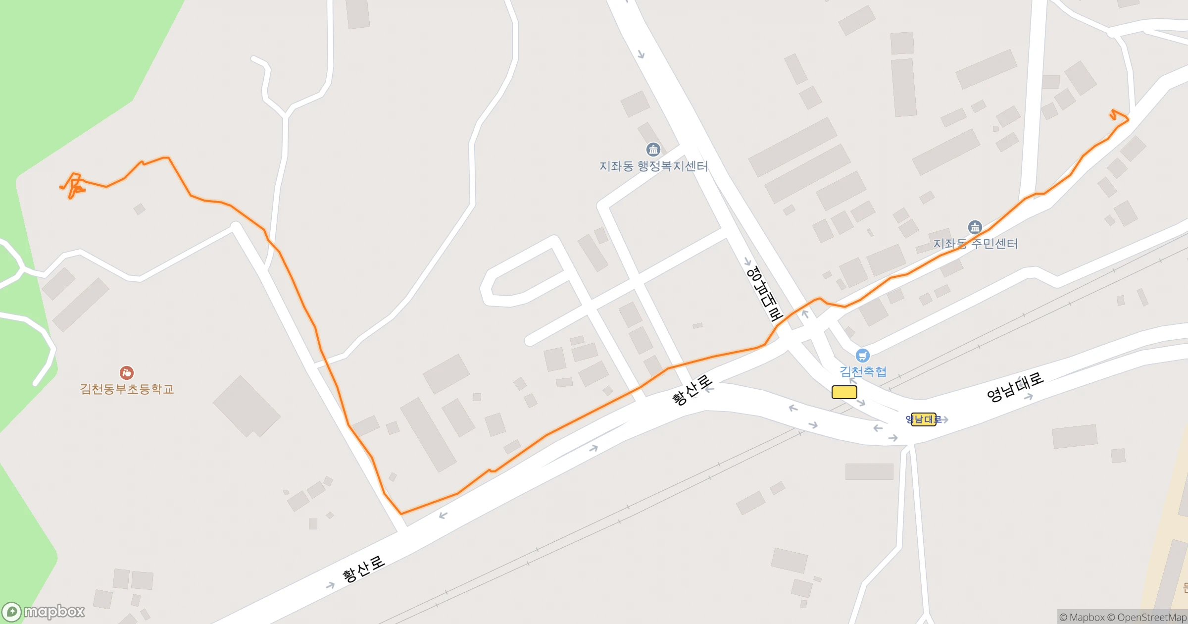 장철한 · 1.0km | Orider