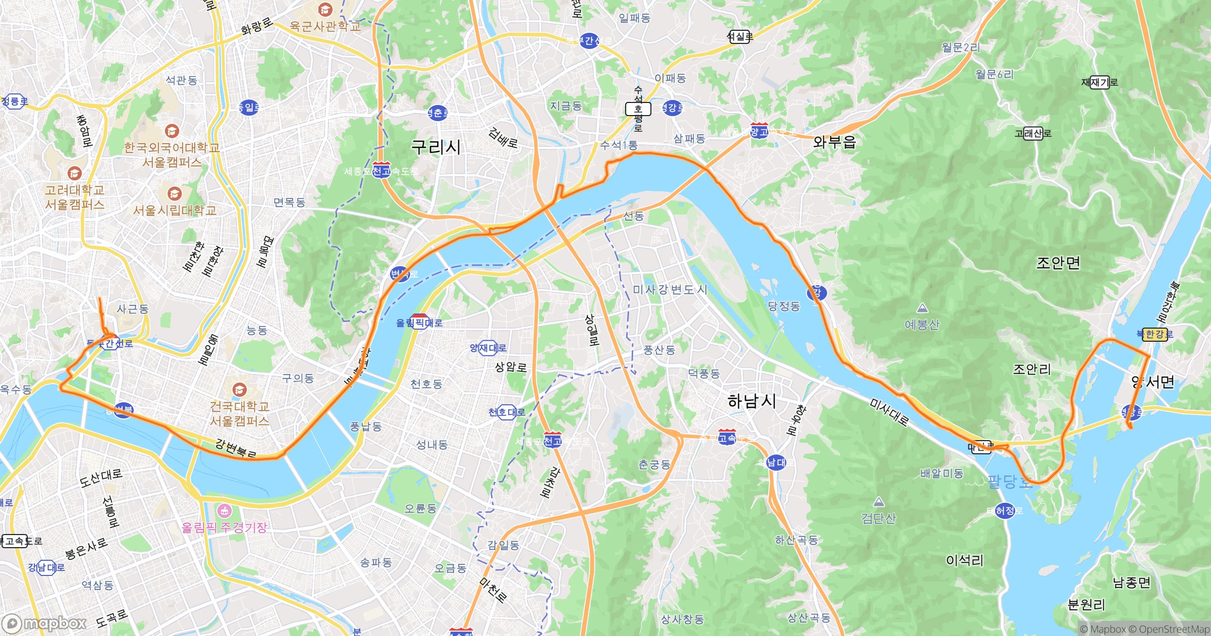 경남 · 82.7km | Orider